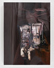 LES ROGERS  Window Reader, 2008  Oil on canvas