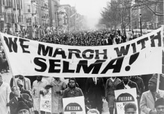 Civil Rights march, Harlem, New York, March 1963 (Courtesy Library of Congress