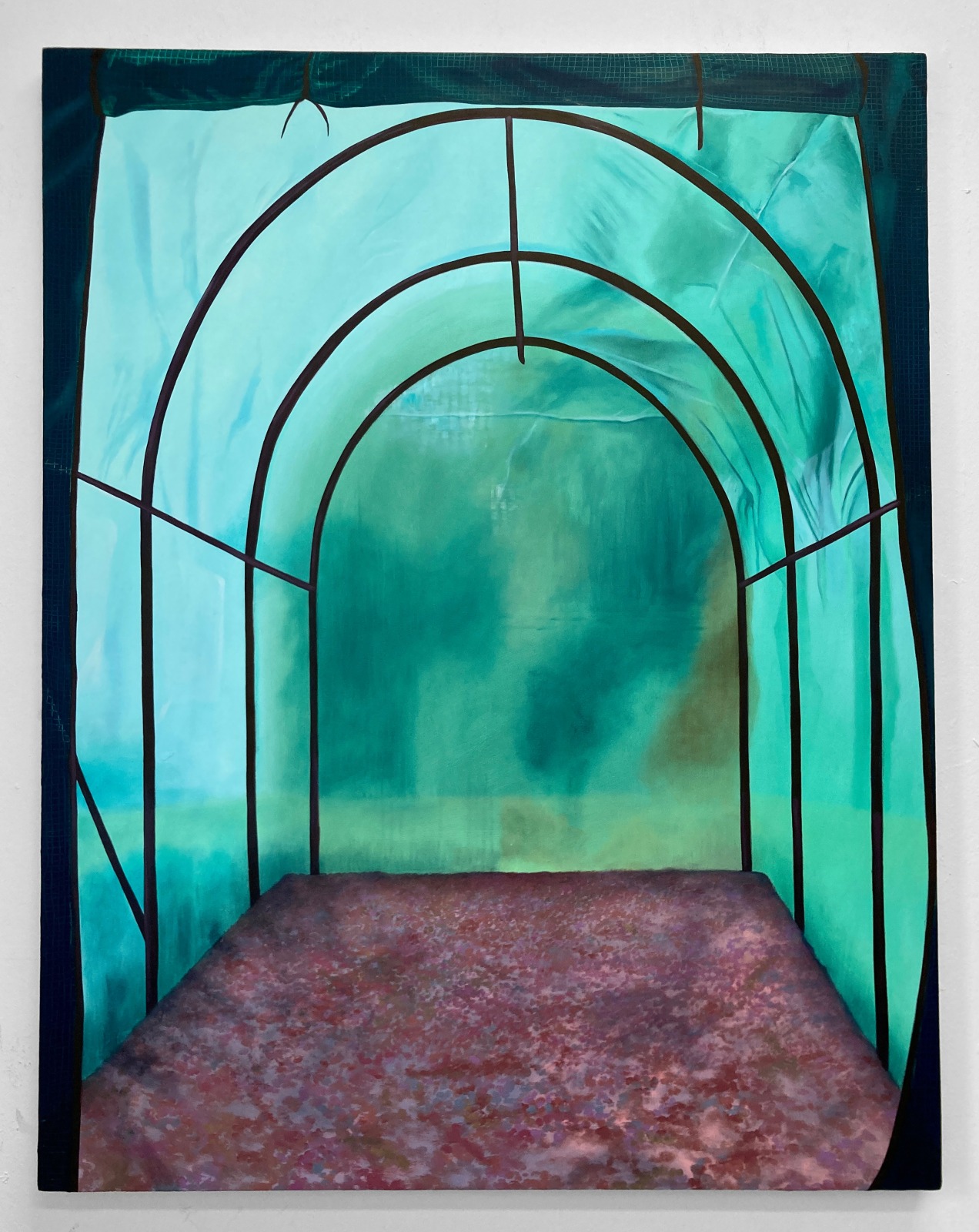 Kelsey Shwetz  Blue Greenhouse, 2021 