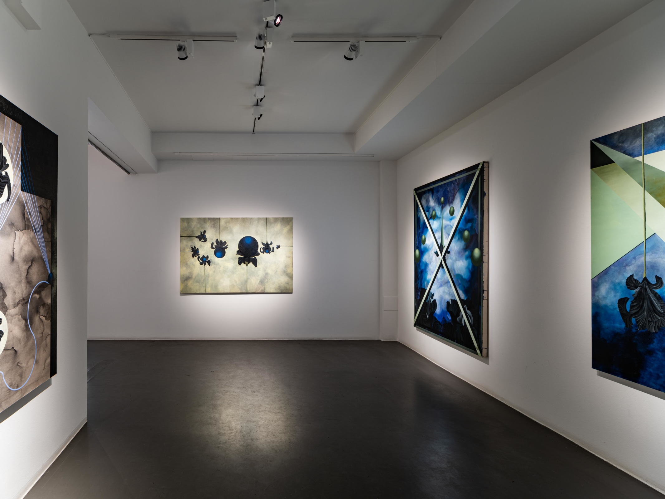 Installation view,&nbsp;Ghost Flowers, Arrived Through Water, 2021