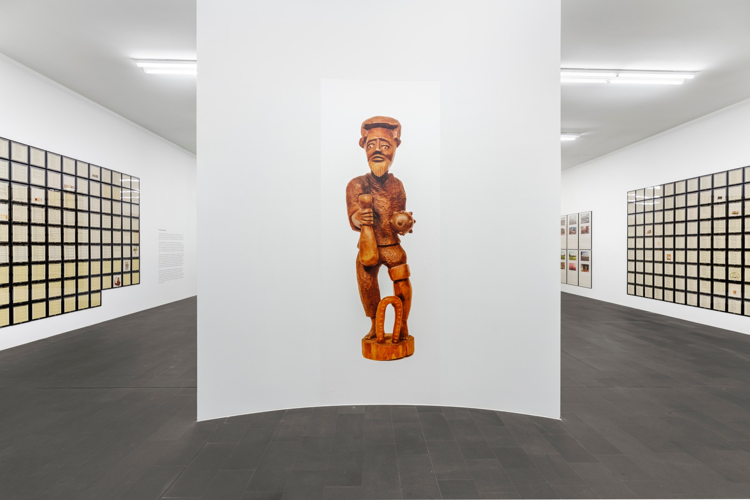 Hanne Darboven – Der Regenmacher, Installation view, MKM Museum Küppersmühle für Moderne Kunst, Duisburg, 2020 © 2021 Hanne Darboven
