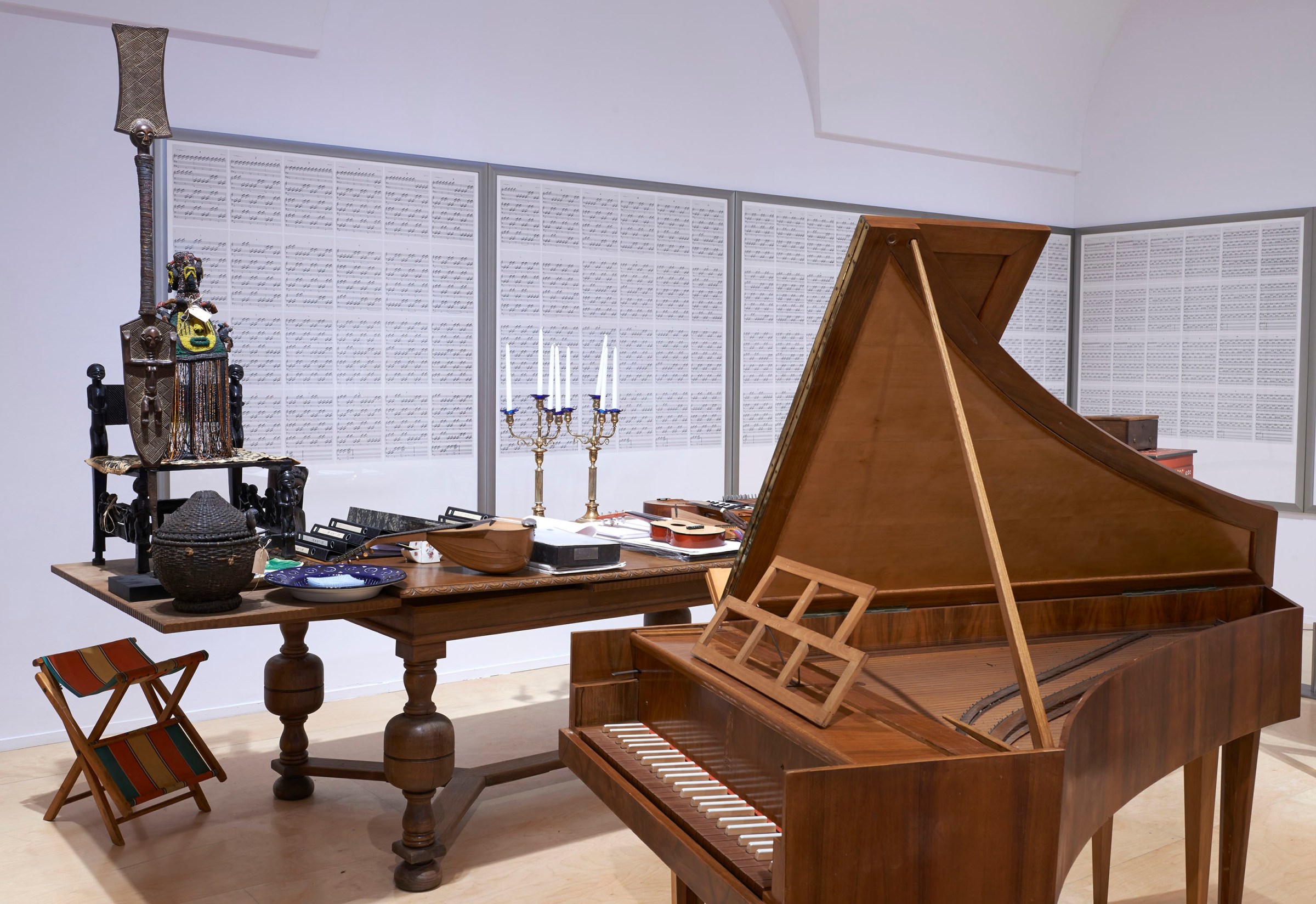 The Order of Time and Things. The Home Studio of Hanne Darboven, Installation view, Museo Nacional Centro de Arte Reina Sofía, Madrid, 2014