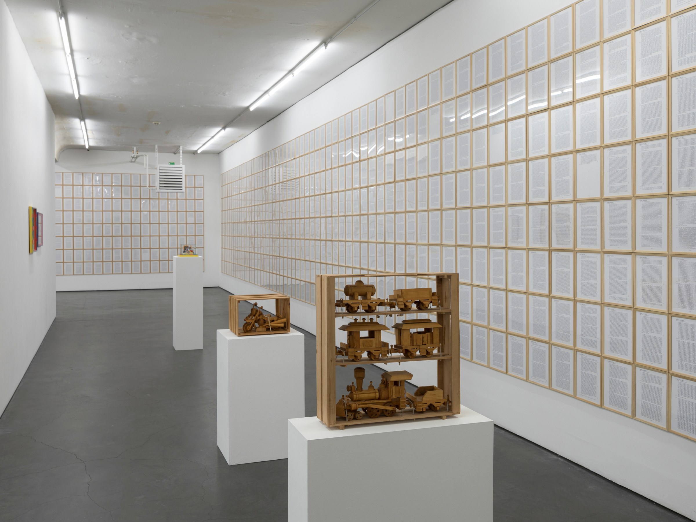 Hanne Darboven – Packed Time, Installation view, Falckenberg Collection/Deichtorhallen Hamburg, 2017