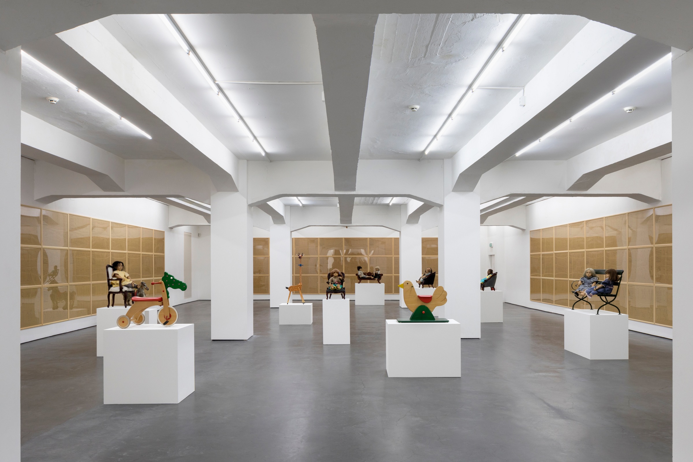 Hanne Darboven – Packed Time, Installation view, Falckenberg Collection/Deichtorhallen Hamburg, 2017