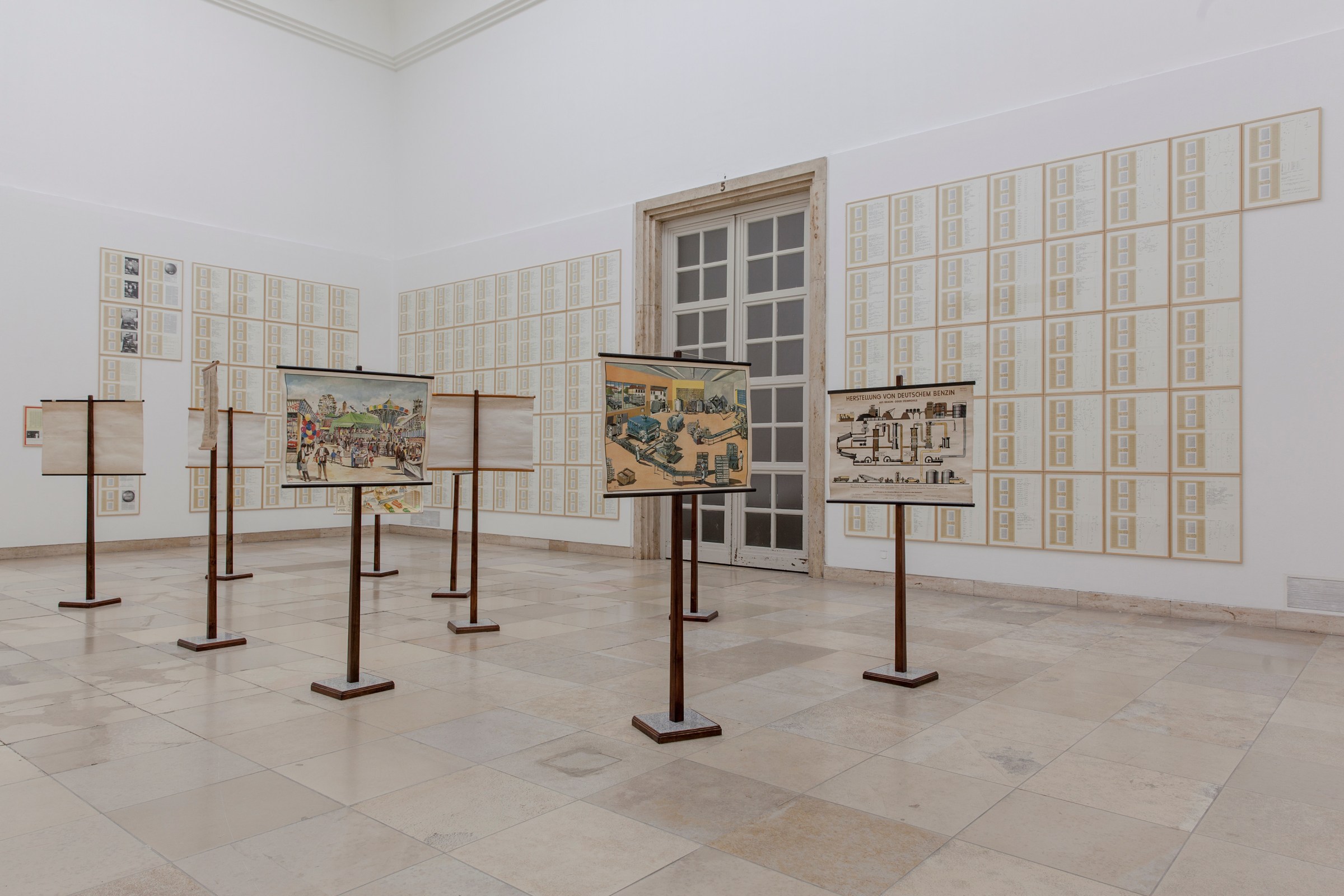 Hanne Darboven. Aufklärung (Enlightenment), Installation view, Haus der Kunst, Munich, 2015