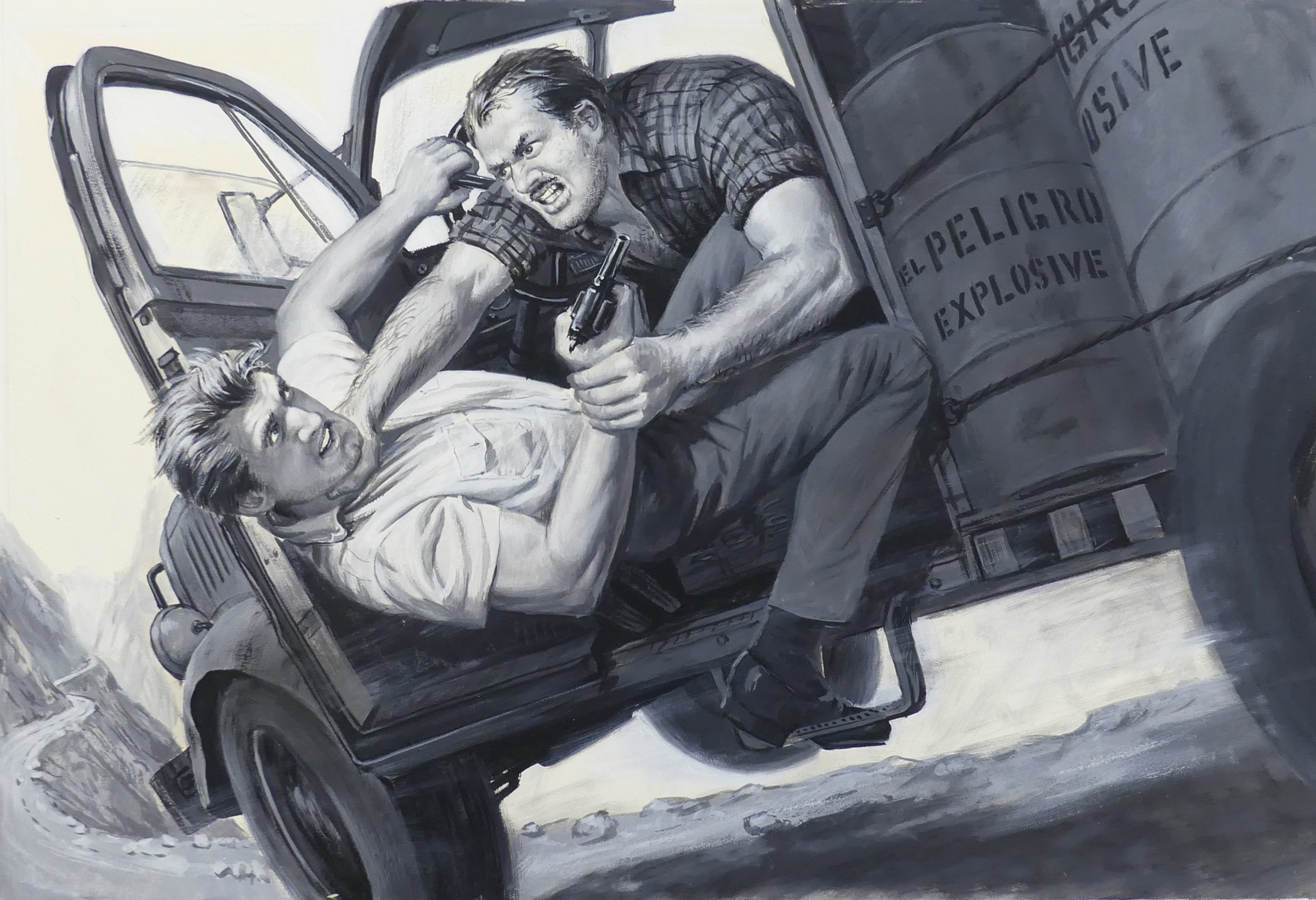 Samson Pollen, Rode The Andes Landslide Highway