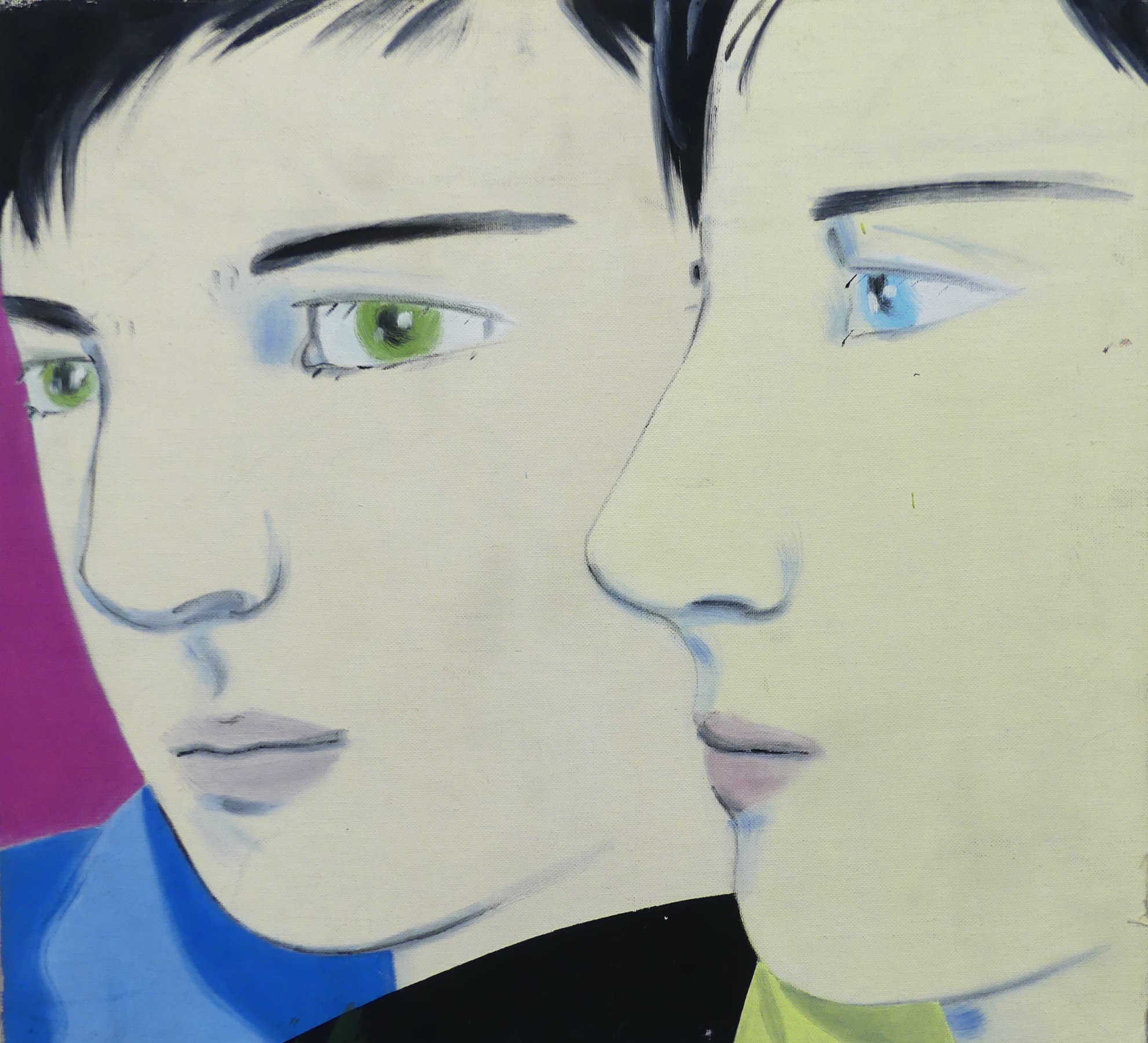 Larry Stanton Double Portrait, 1978
