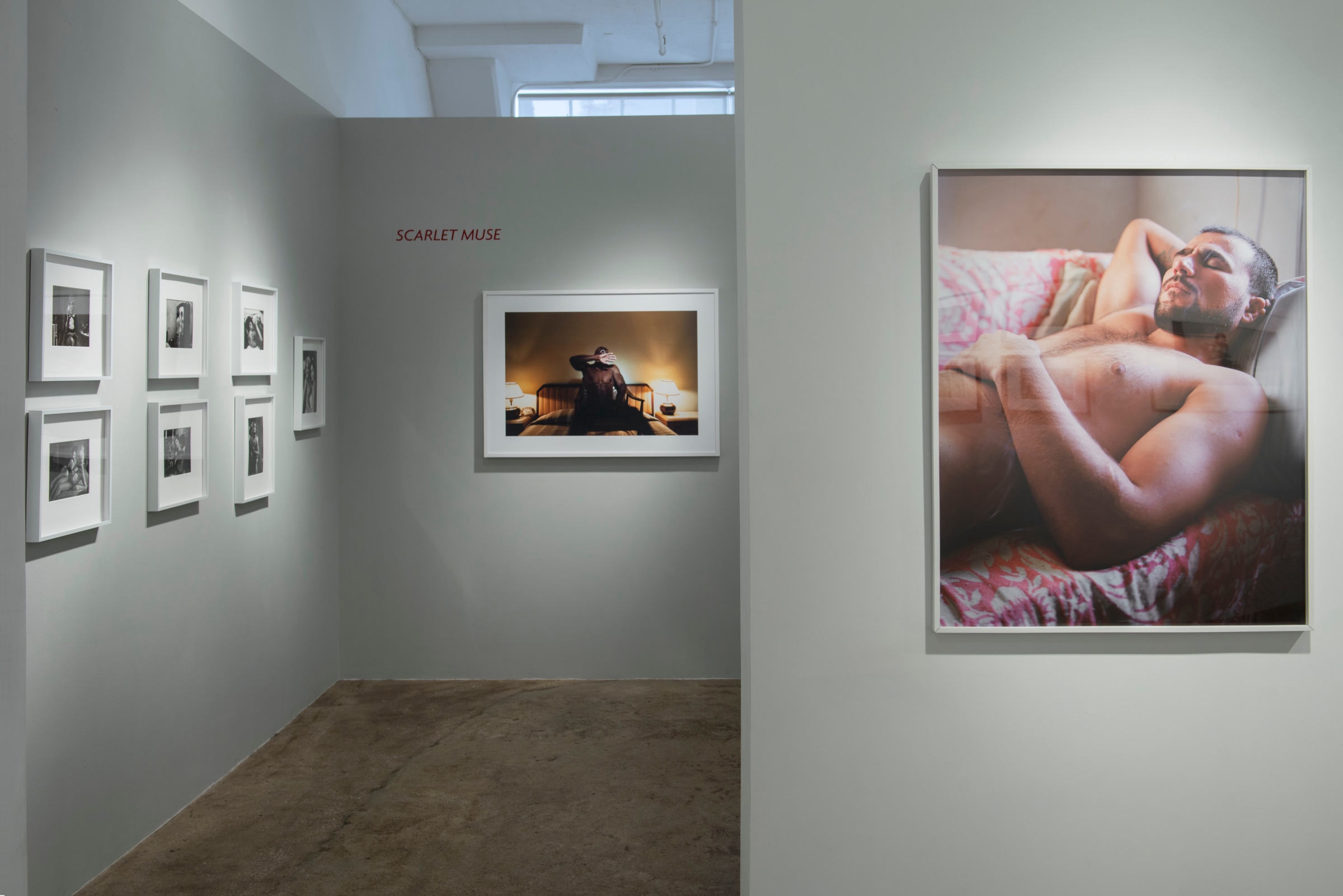 Philip Lorca deCorcia photograph in gallery