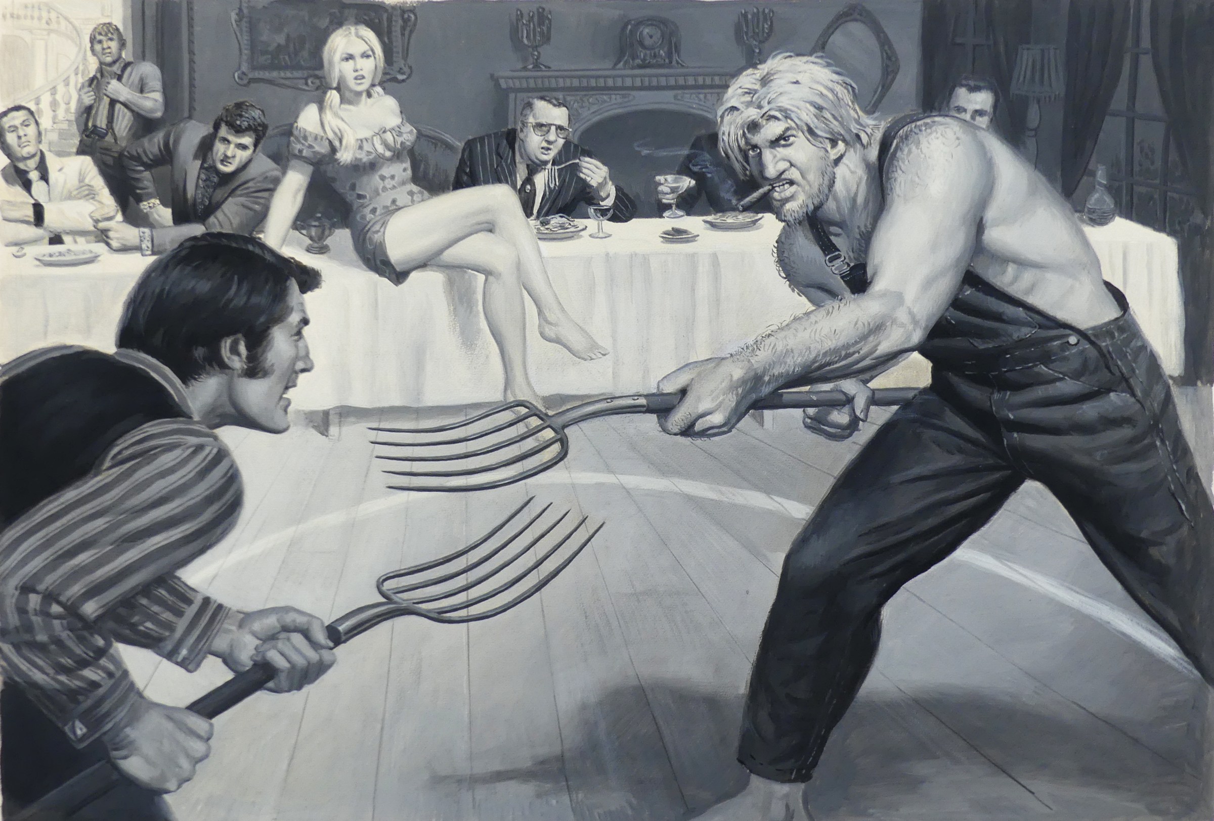 Samson Pollen, Split Open The Mafia Hillbilly Fortress