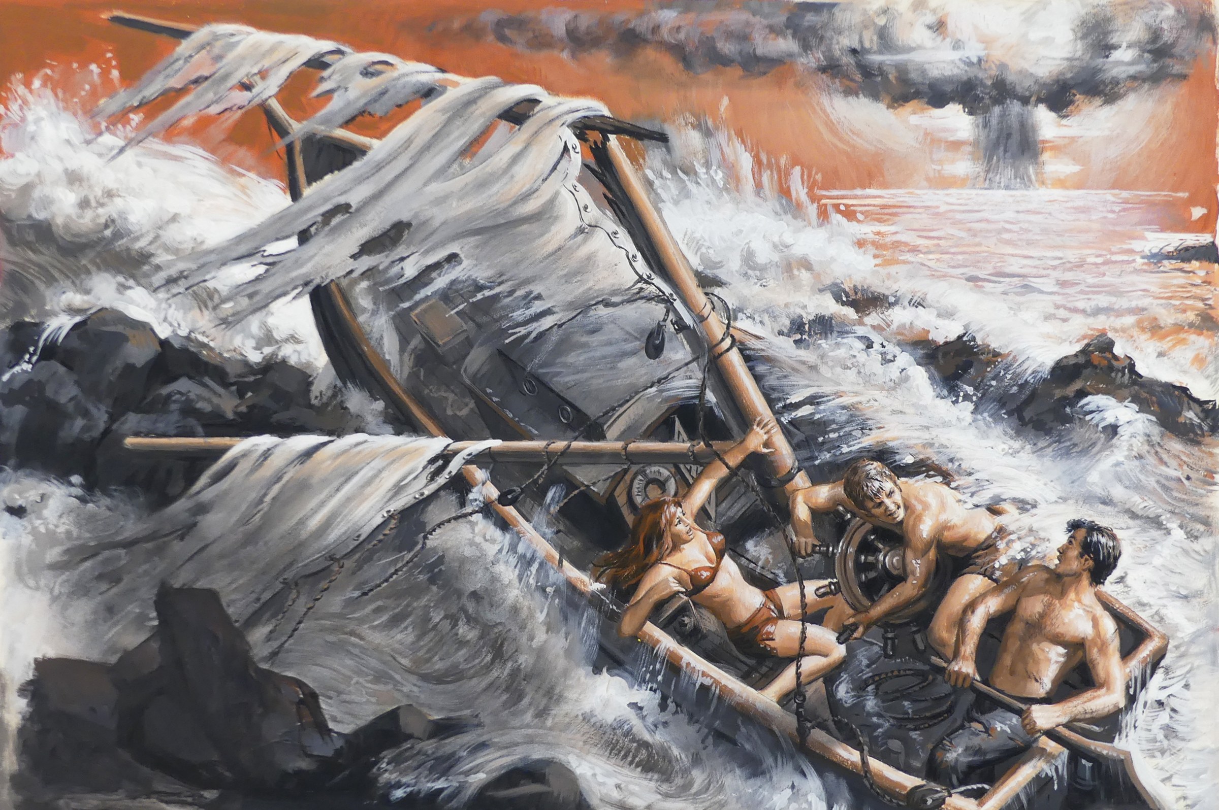 Samson Pollen, We're Trapped In An H Bomb Fall Out Zone