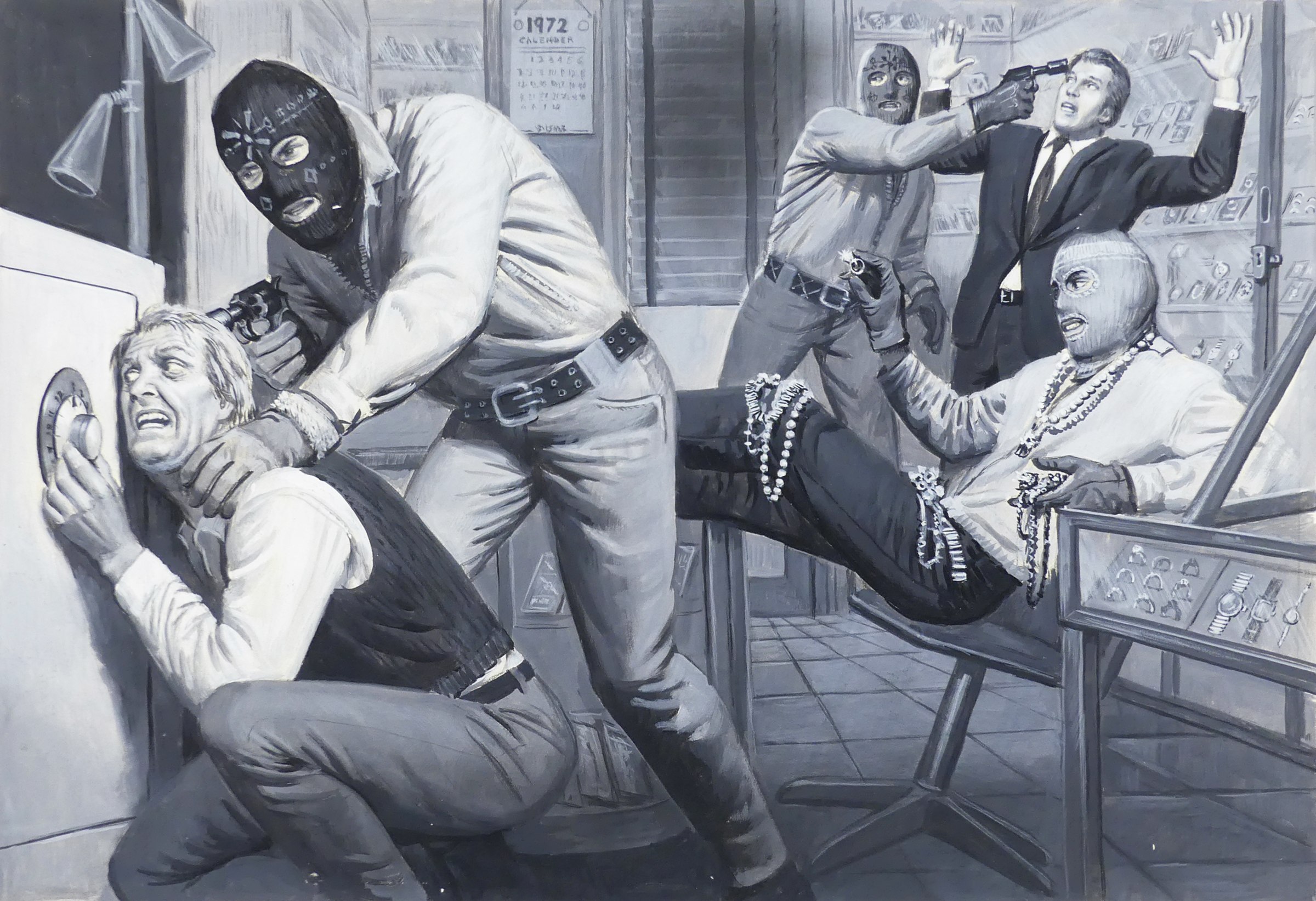 Samson Pollen, Terror Heist