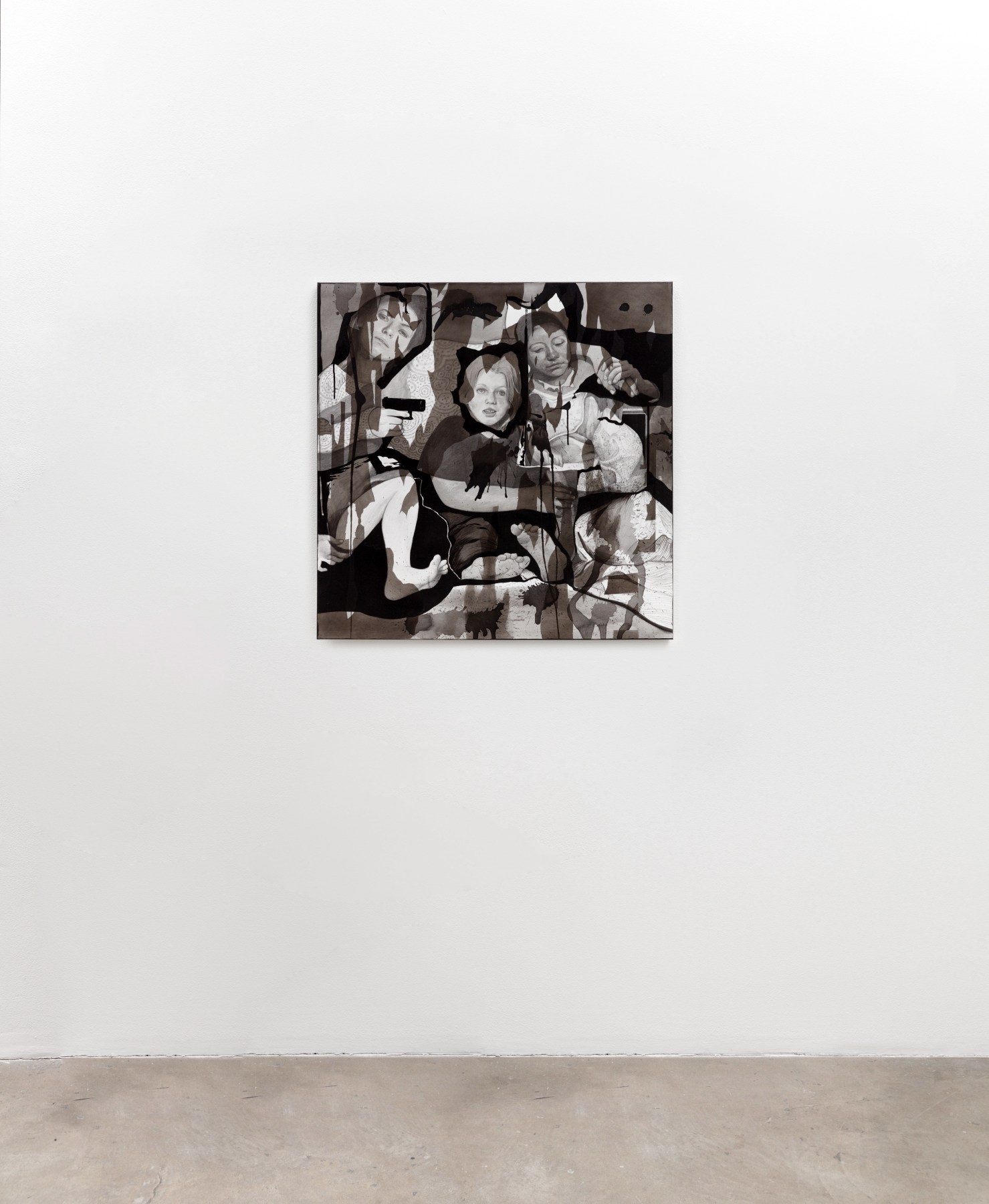 Installation View of Hugo Crosthwaite:&nbsp;TIJUAS! (Death March, Tijuana Bibles, and Other Legends)