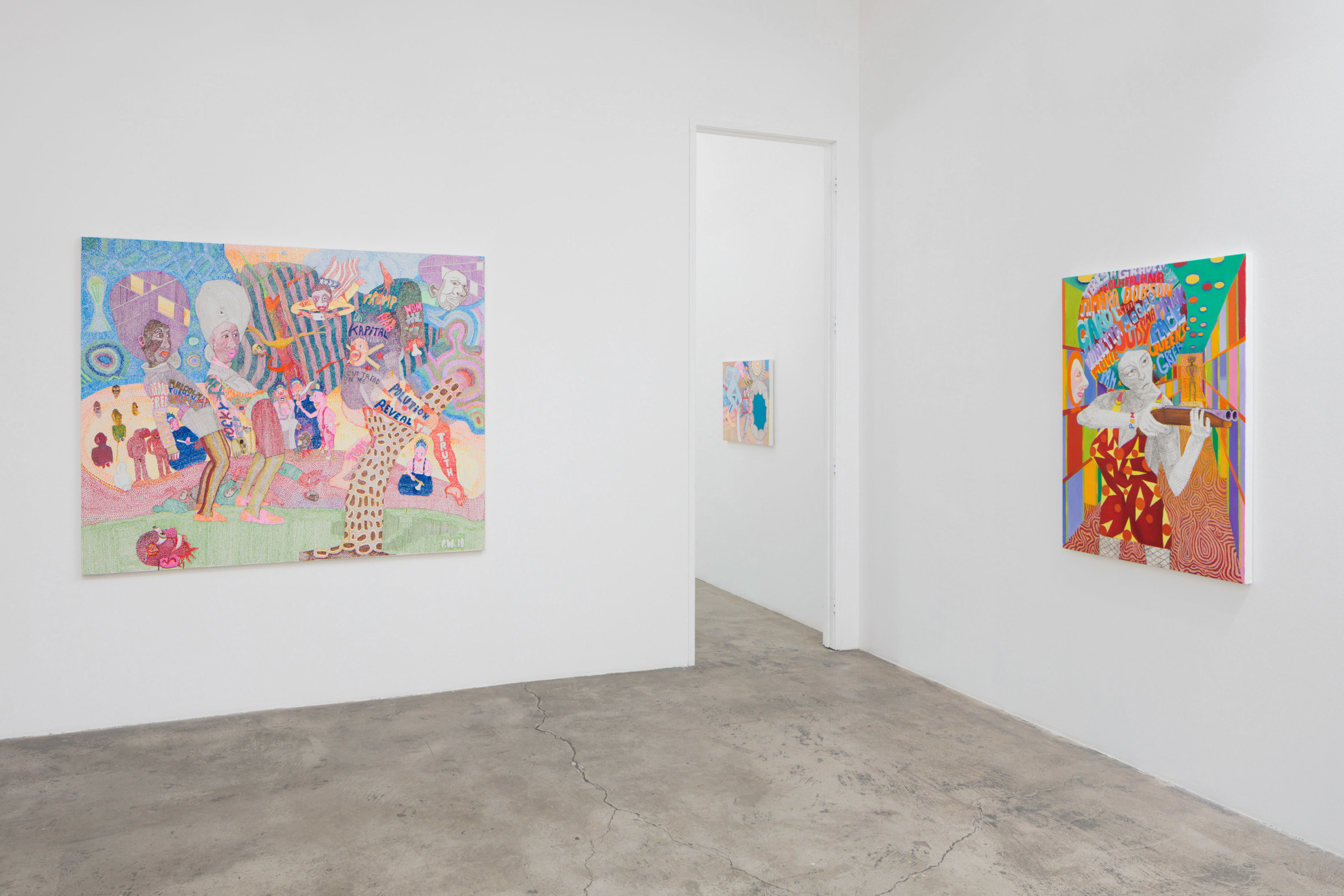 Installation View, Peter Williams: River of Styx