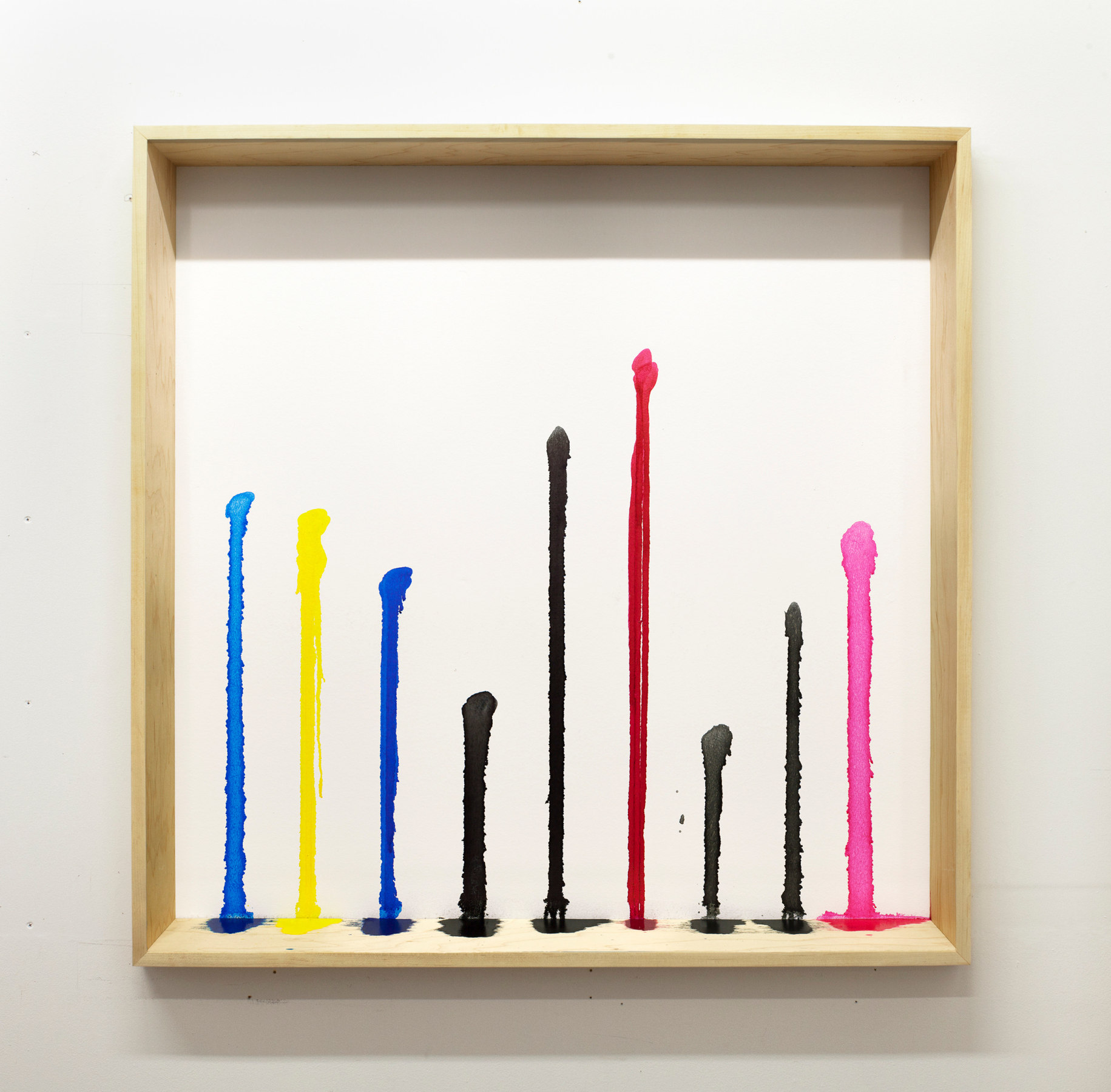 Chris Engman Ink on Paper, 2014 C-print 61.75 x 49 x 49 x 20.5 in.