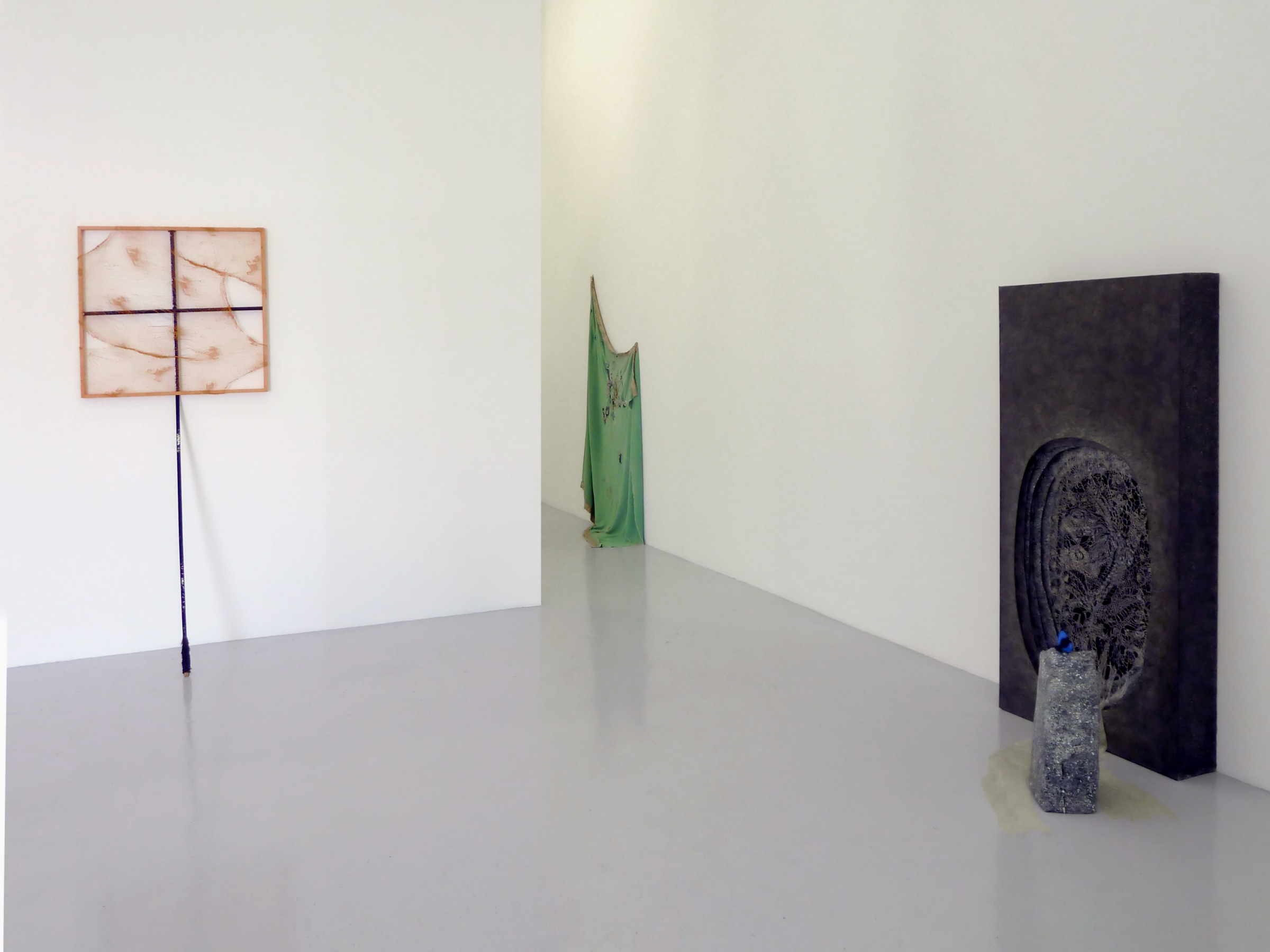 Installation View of we're not here to waste time