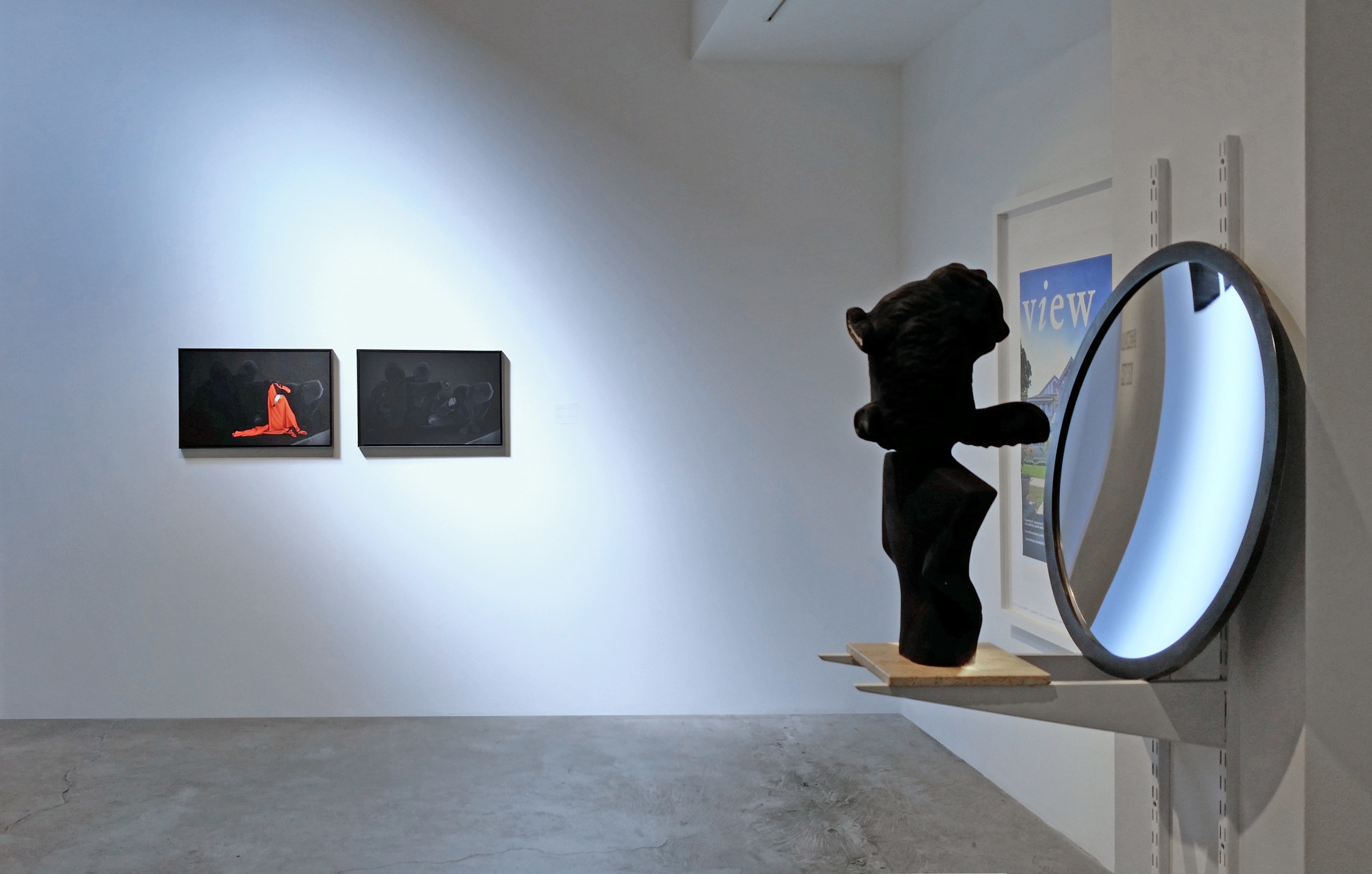 Installation View of HA! HA! BUSINESS!