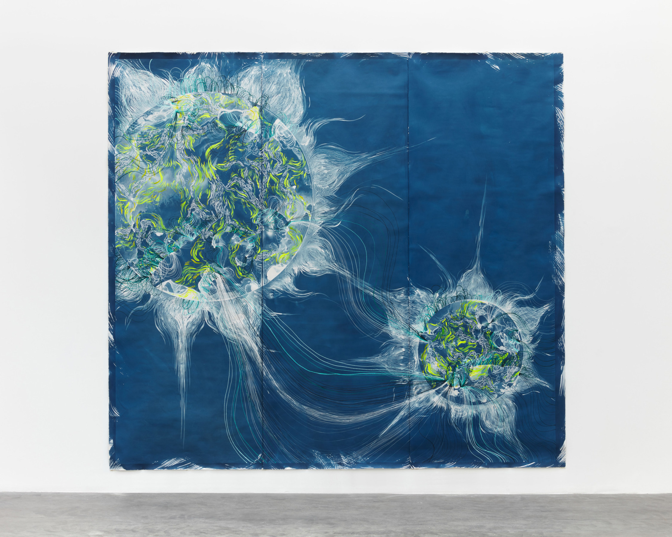 Installation view of Lia Halloran: The Sun Burns My Eyes Like Moons_Image 4