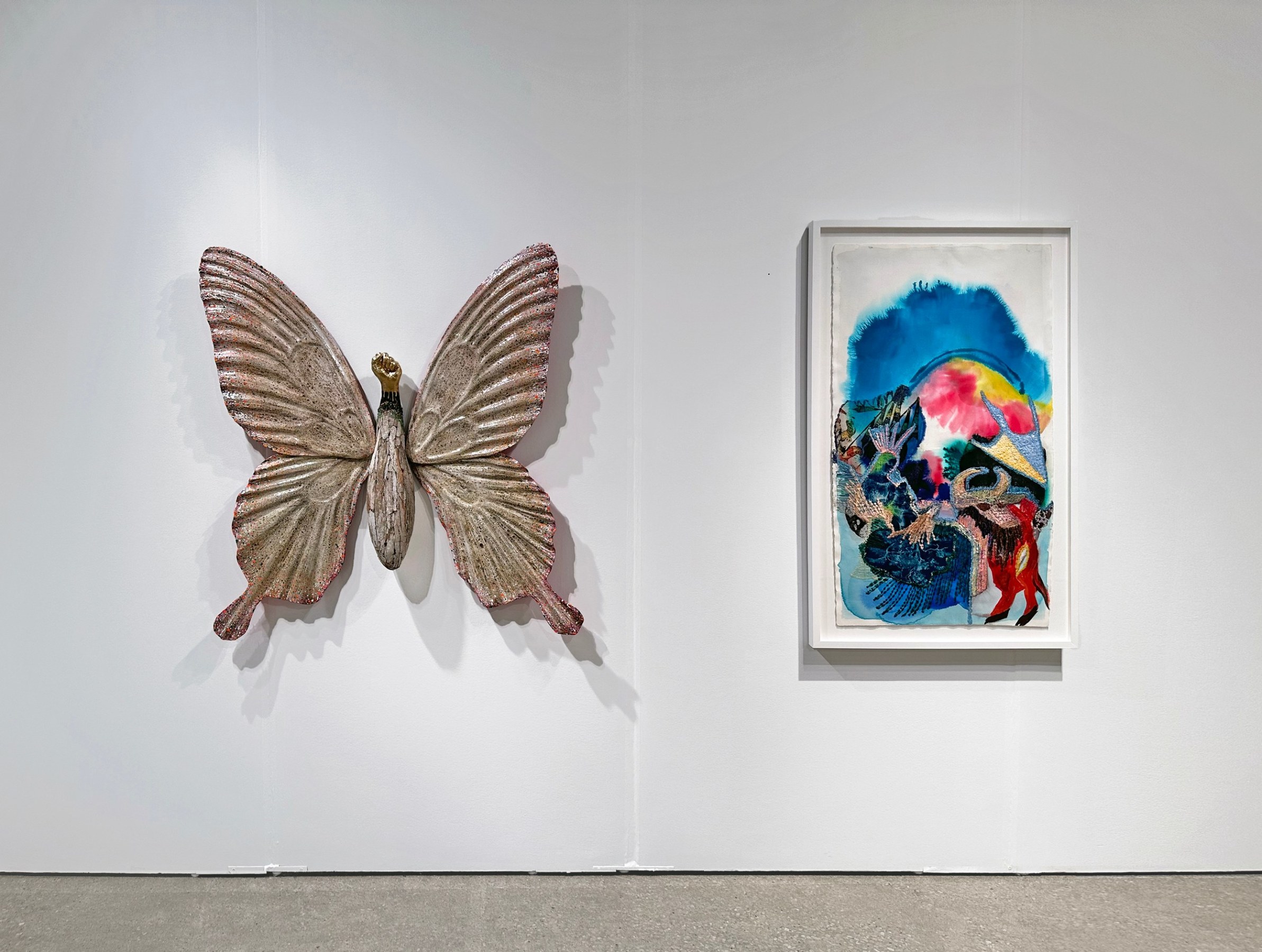 Installation view of Luis De Jesus Los Angeles at EXPO Chicago 2023