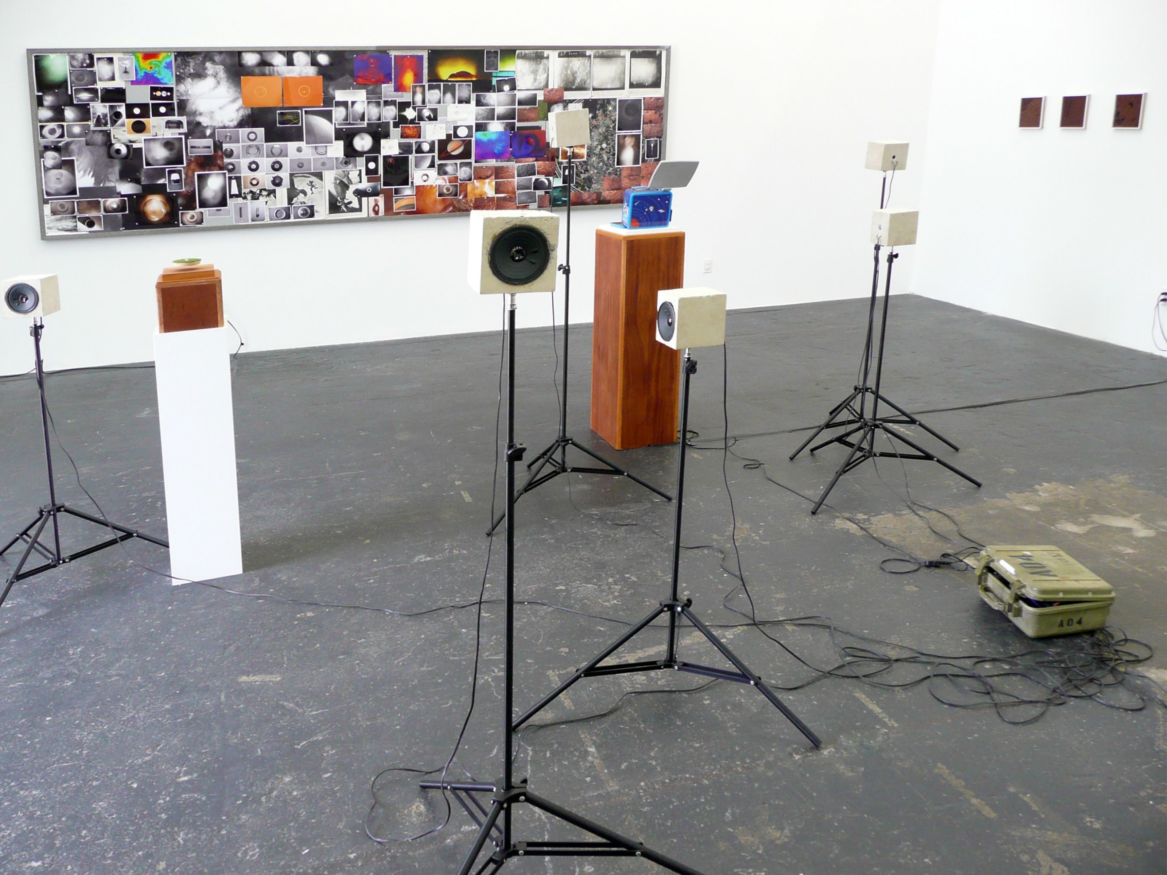 Installation View of Lael Corbin: Greetings from Earth