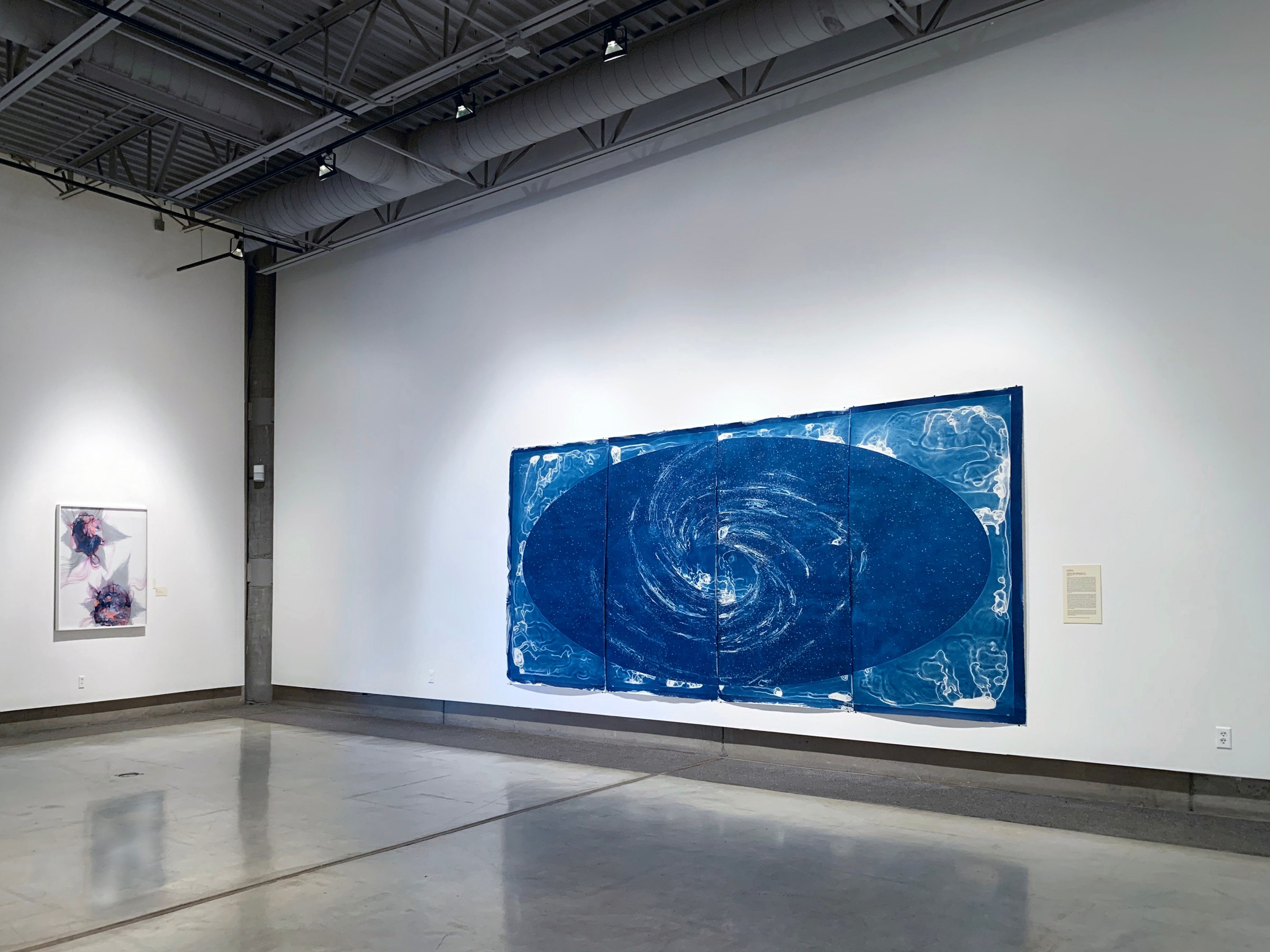 Installation View of Lia Halloran: Your Body is a Space That Sees
