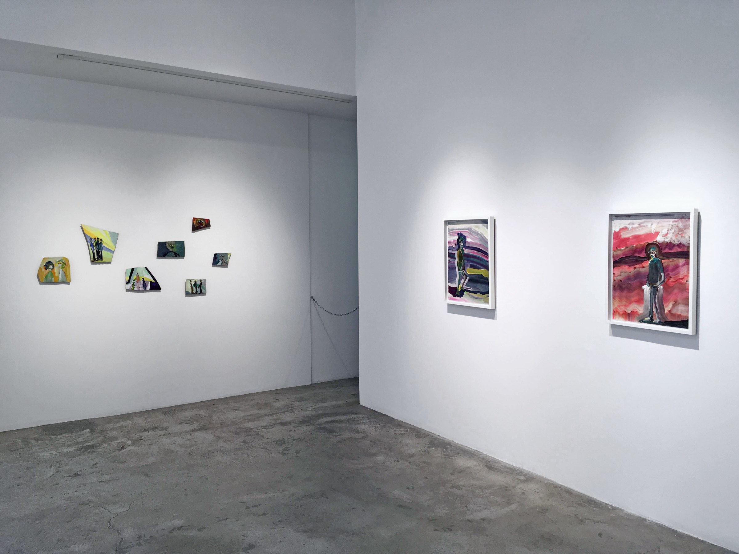 Installation view of Edie Beaucage: Sequencer-Spectrum-Reverb