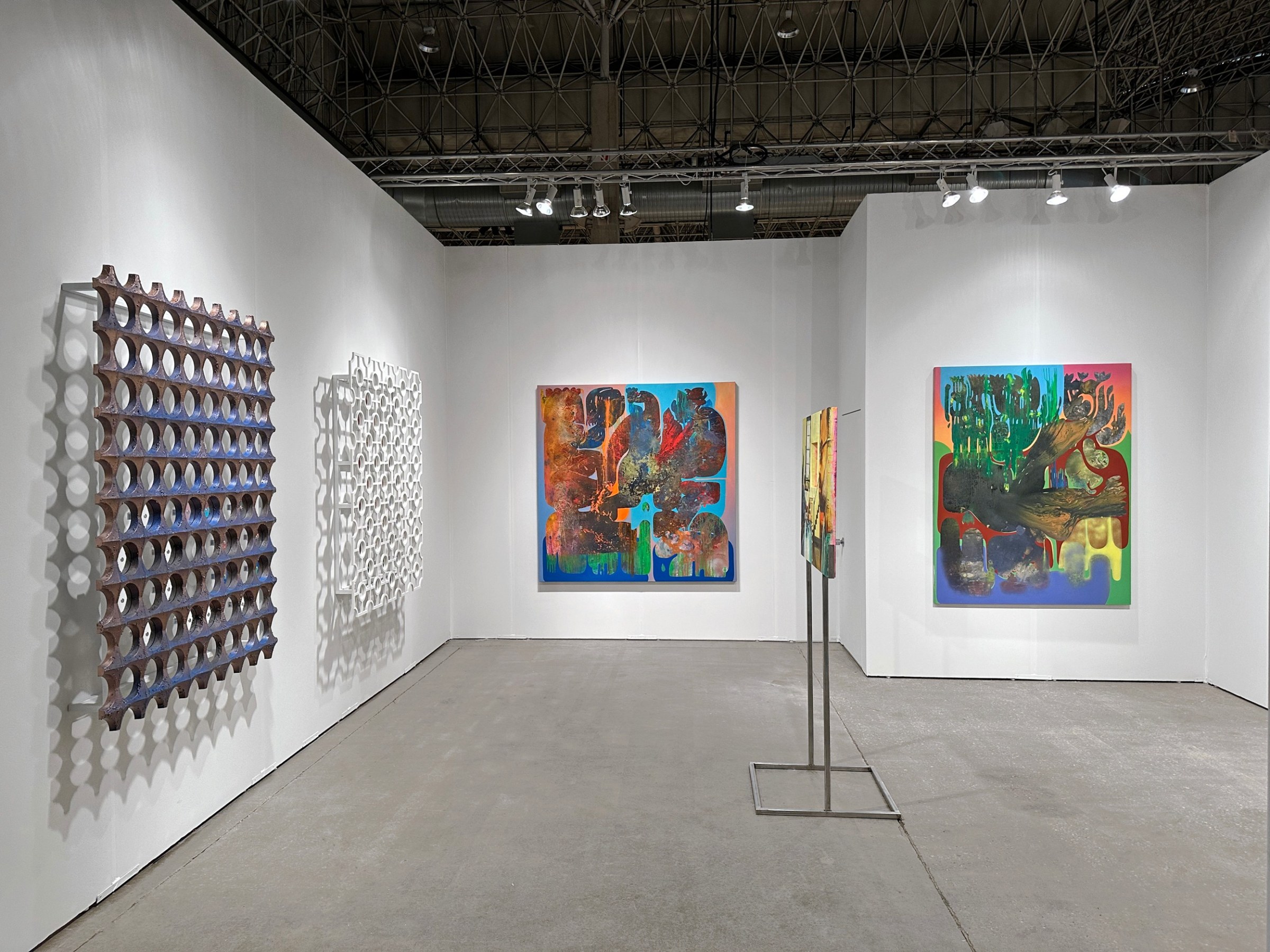 Installation view of Luis De Jesus Los Angeles at EXPO Chicago 2023