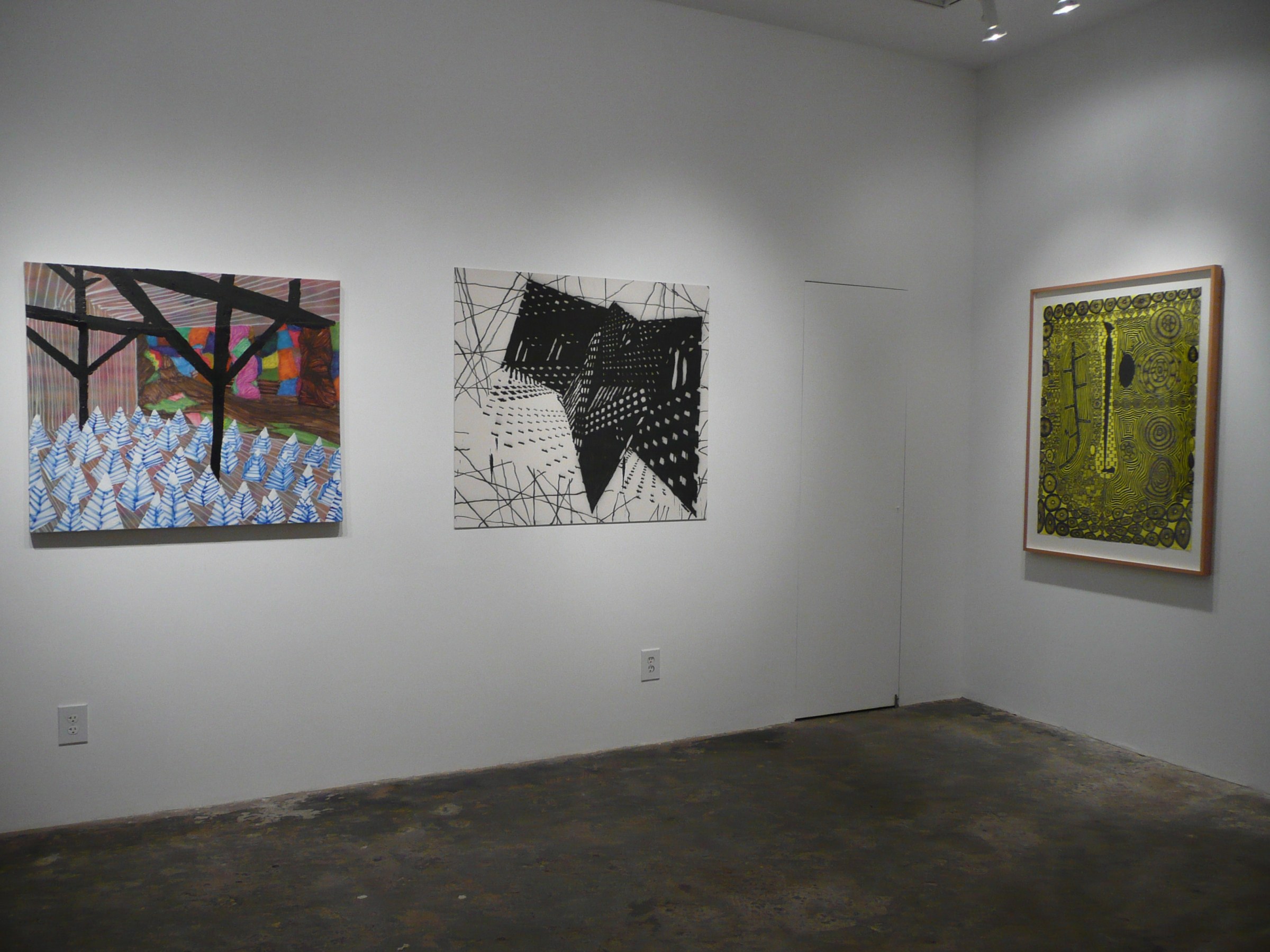 Installation View of Group Show: United States of Color vs. Grand Theft Auto