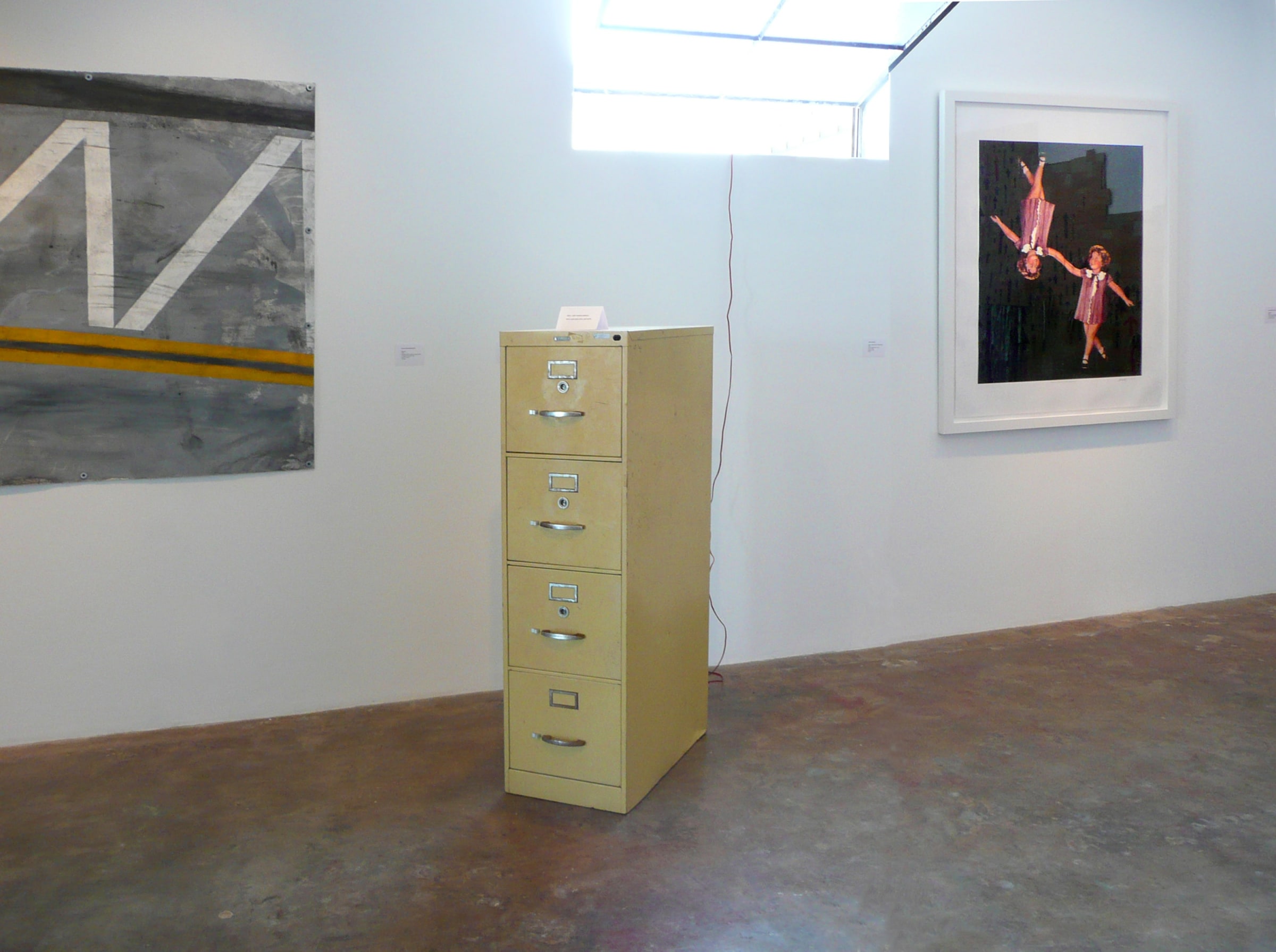 Installation View of SOCIAL CLIMBING Part I: On the Move