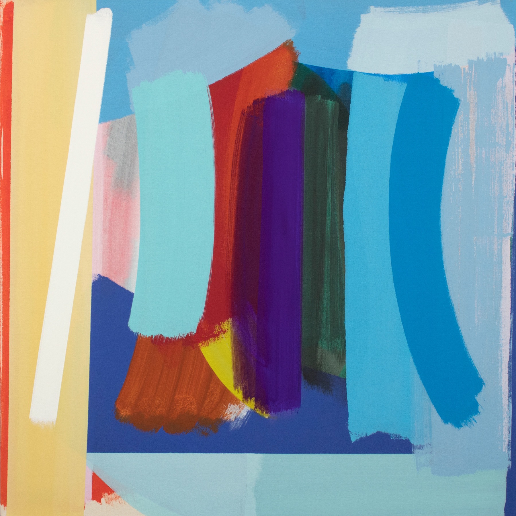 Michael Kindred Knight Fremont, 2017 Acrylic on canvas 41 x 41 in.