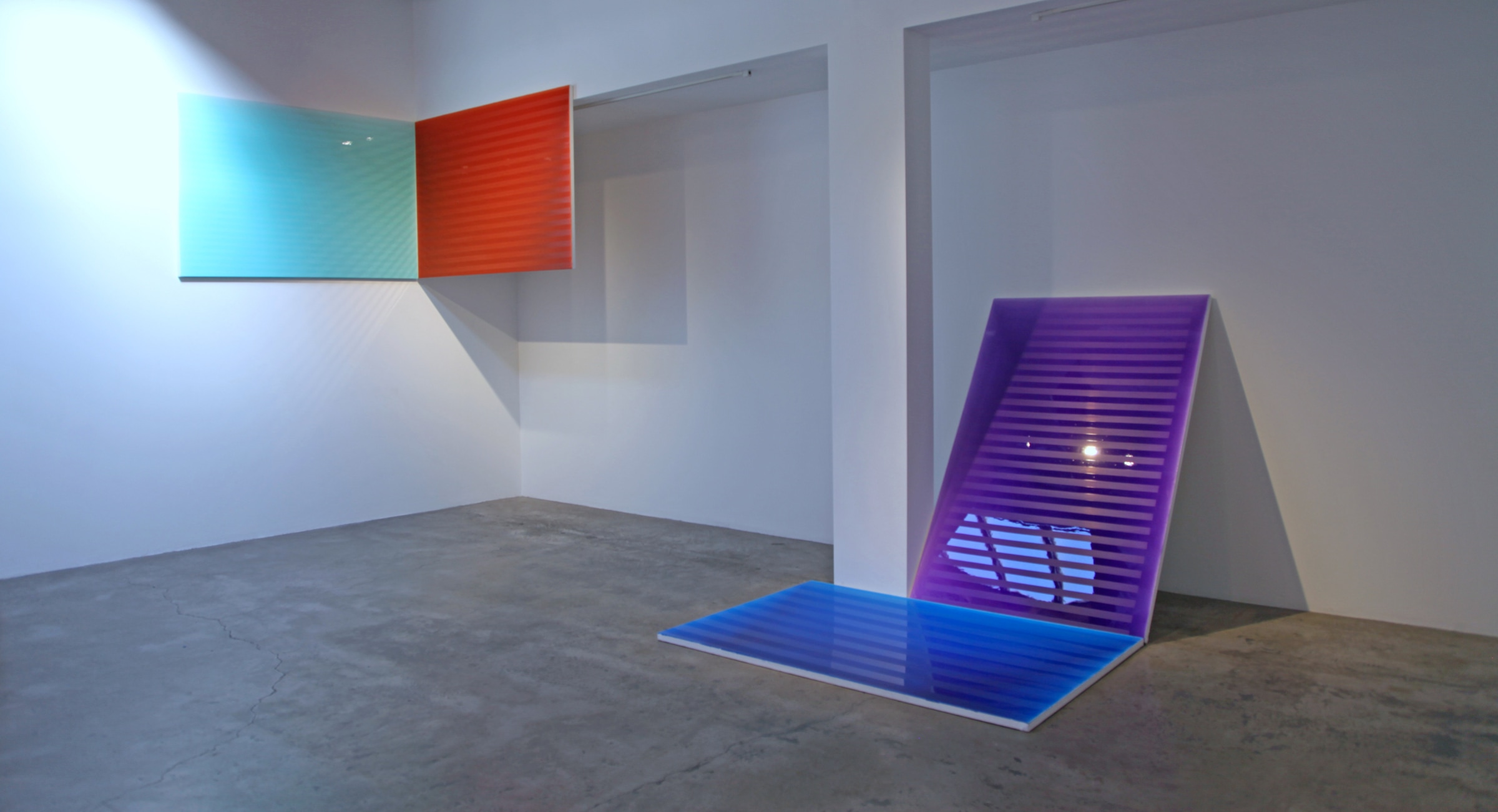 Installation View of Kevin Fey: Double Resolve