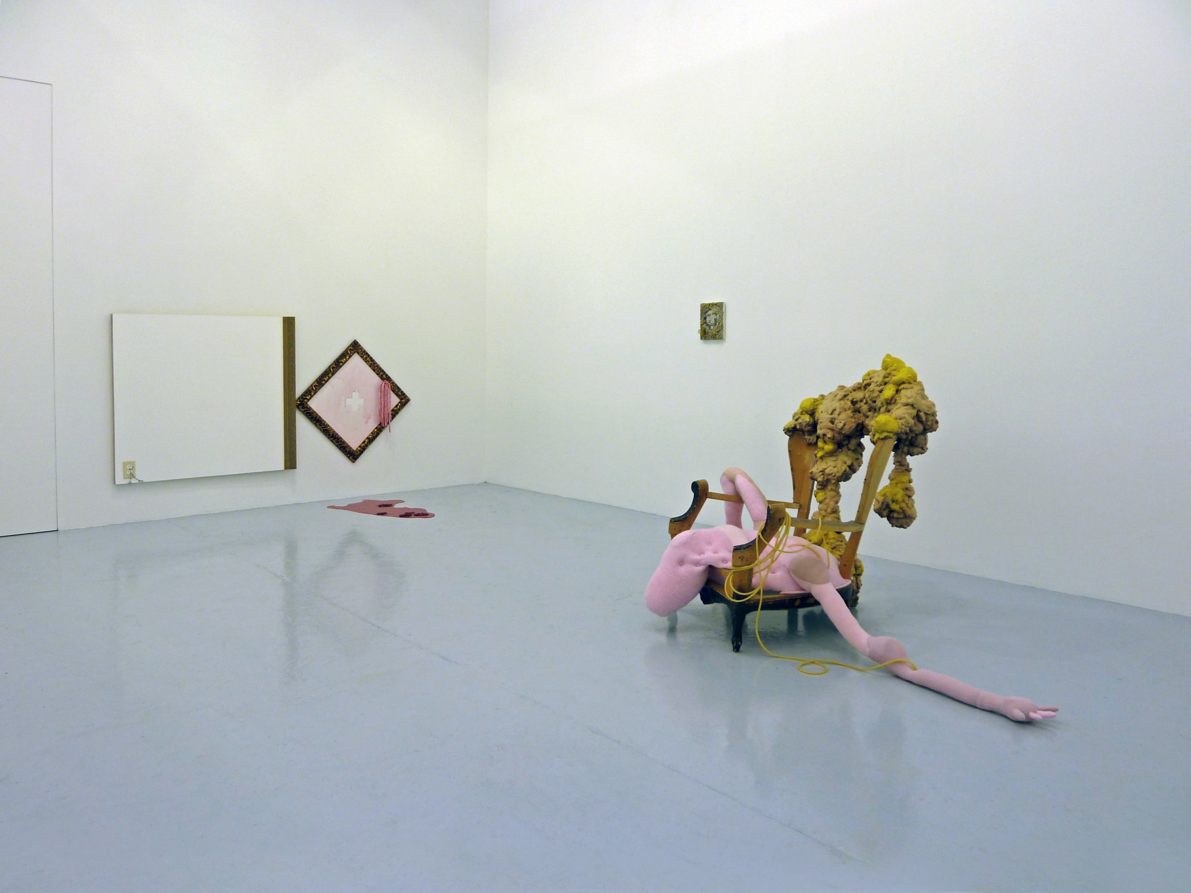 Installation View of we're not here to waste time