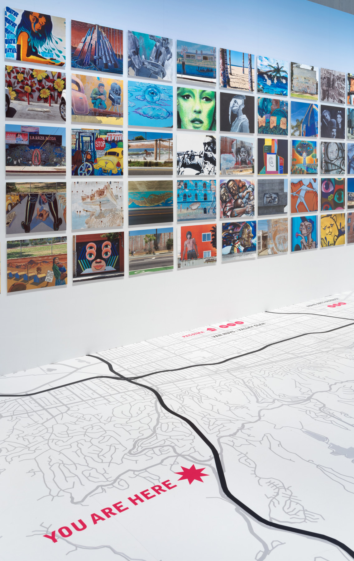 Installation View of Ken Gonzales-Day: Surface Tension