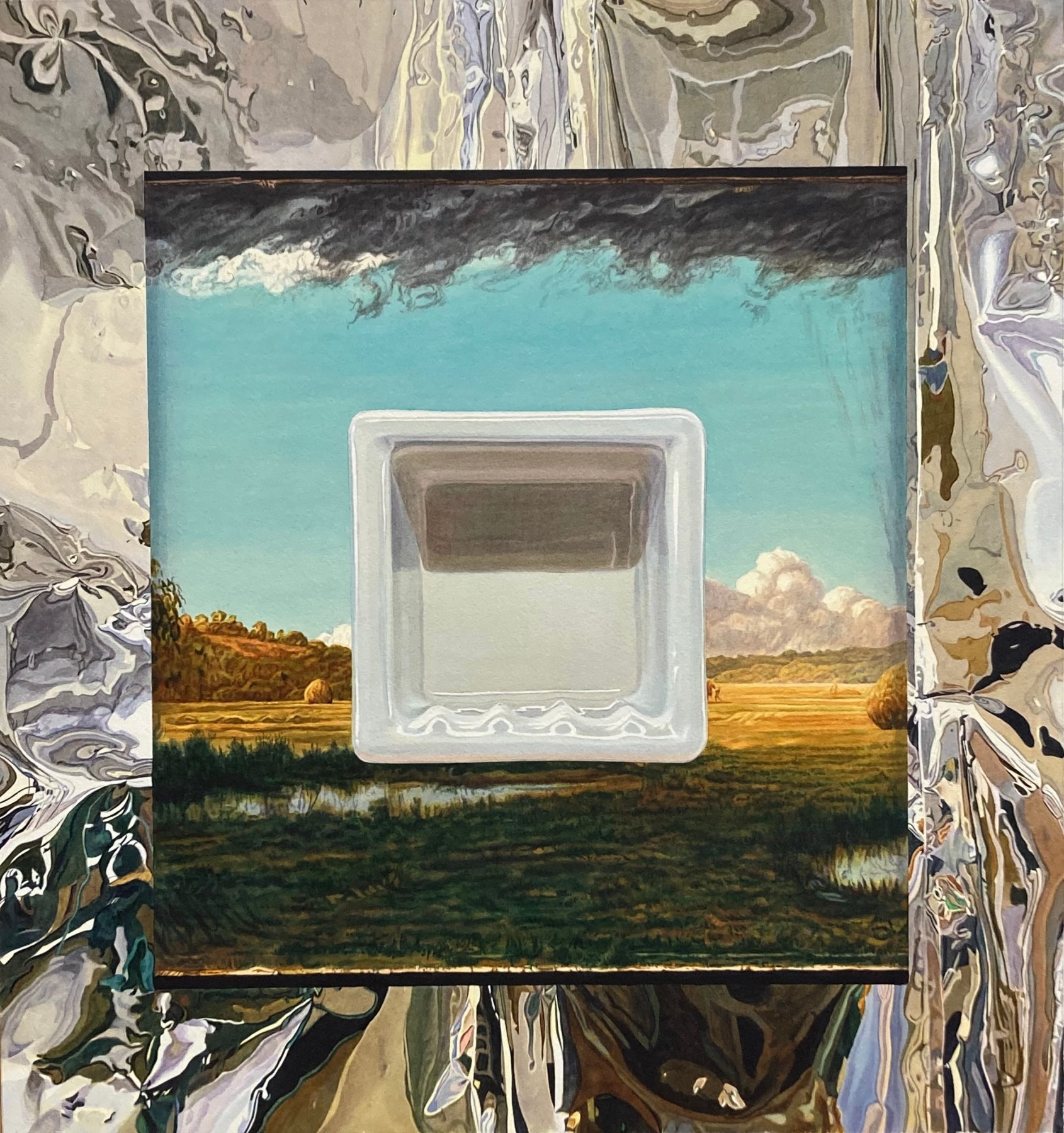 Tristram Lansdowne Membrane after Martin Johnson Heade, 2022