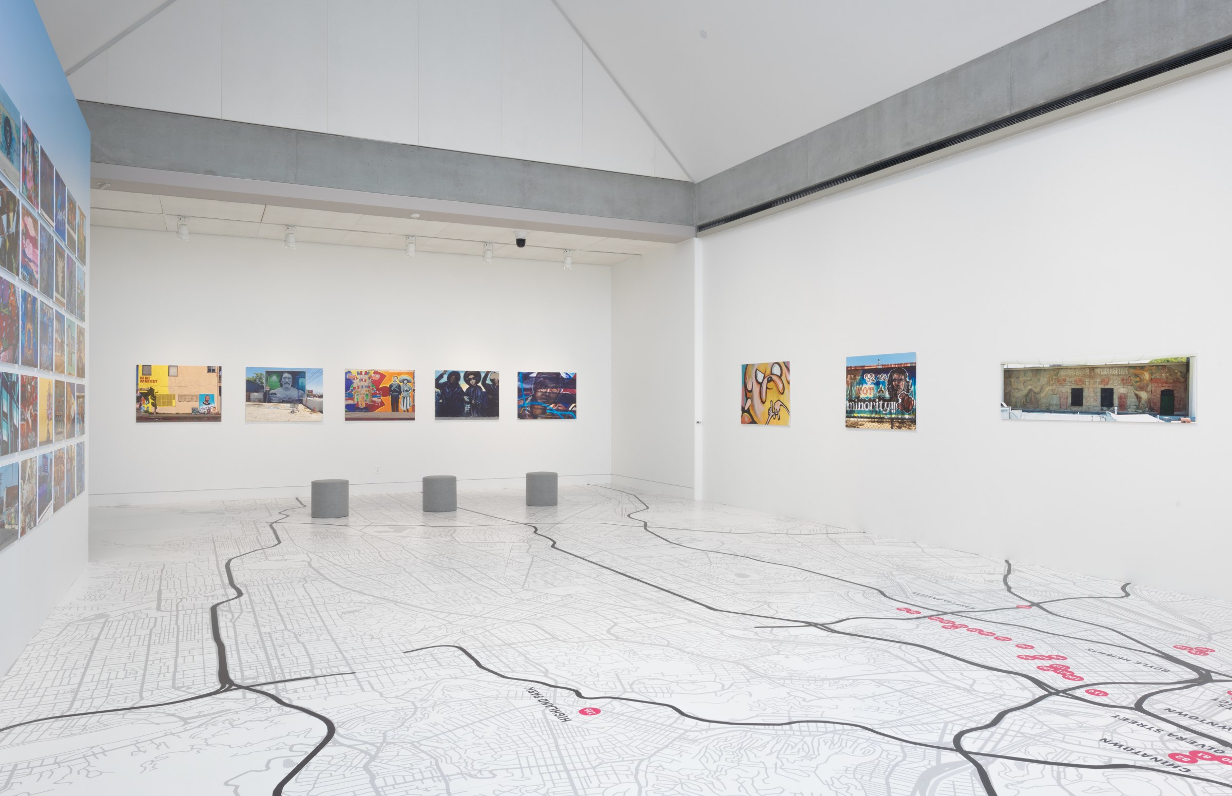 Installation View of Ken Gonzales-Day: Surface Tension