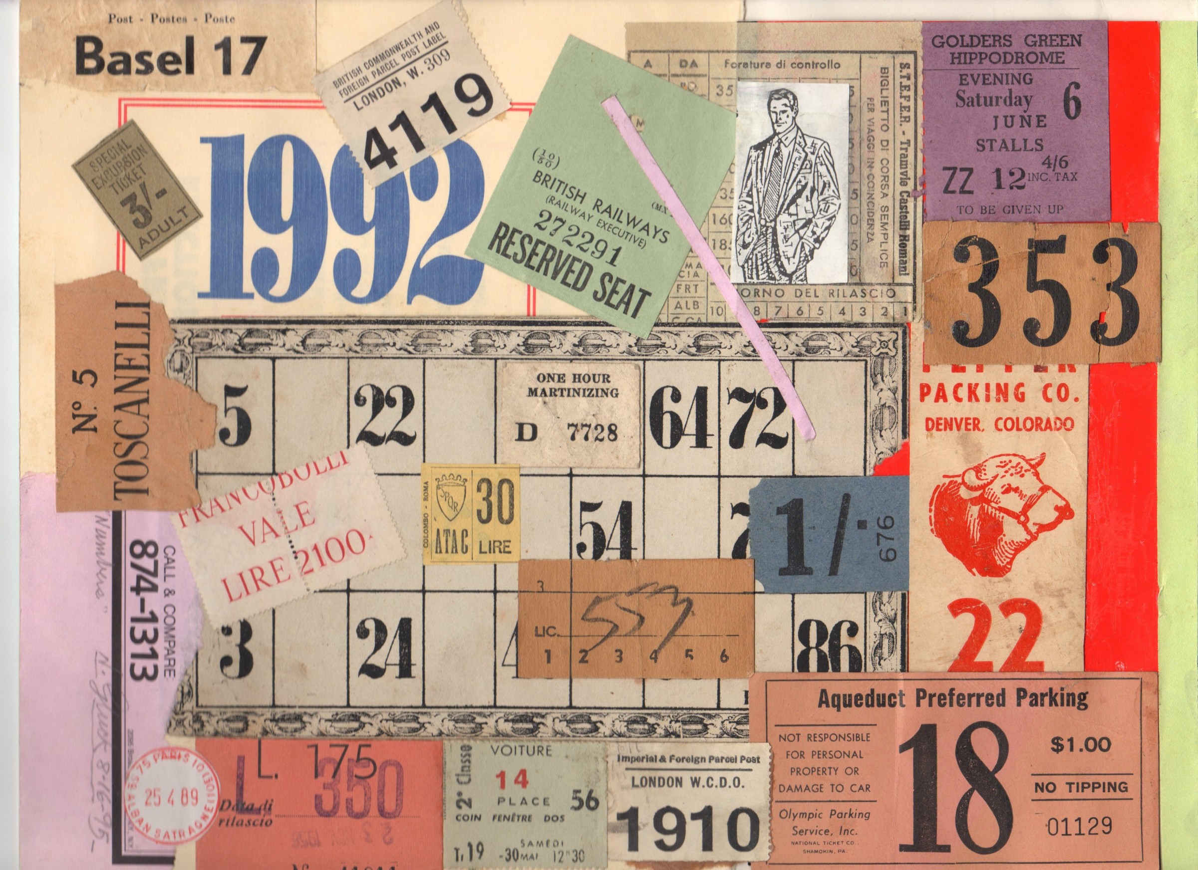 Nathan Gluck Number Float, August 16,1995