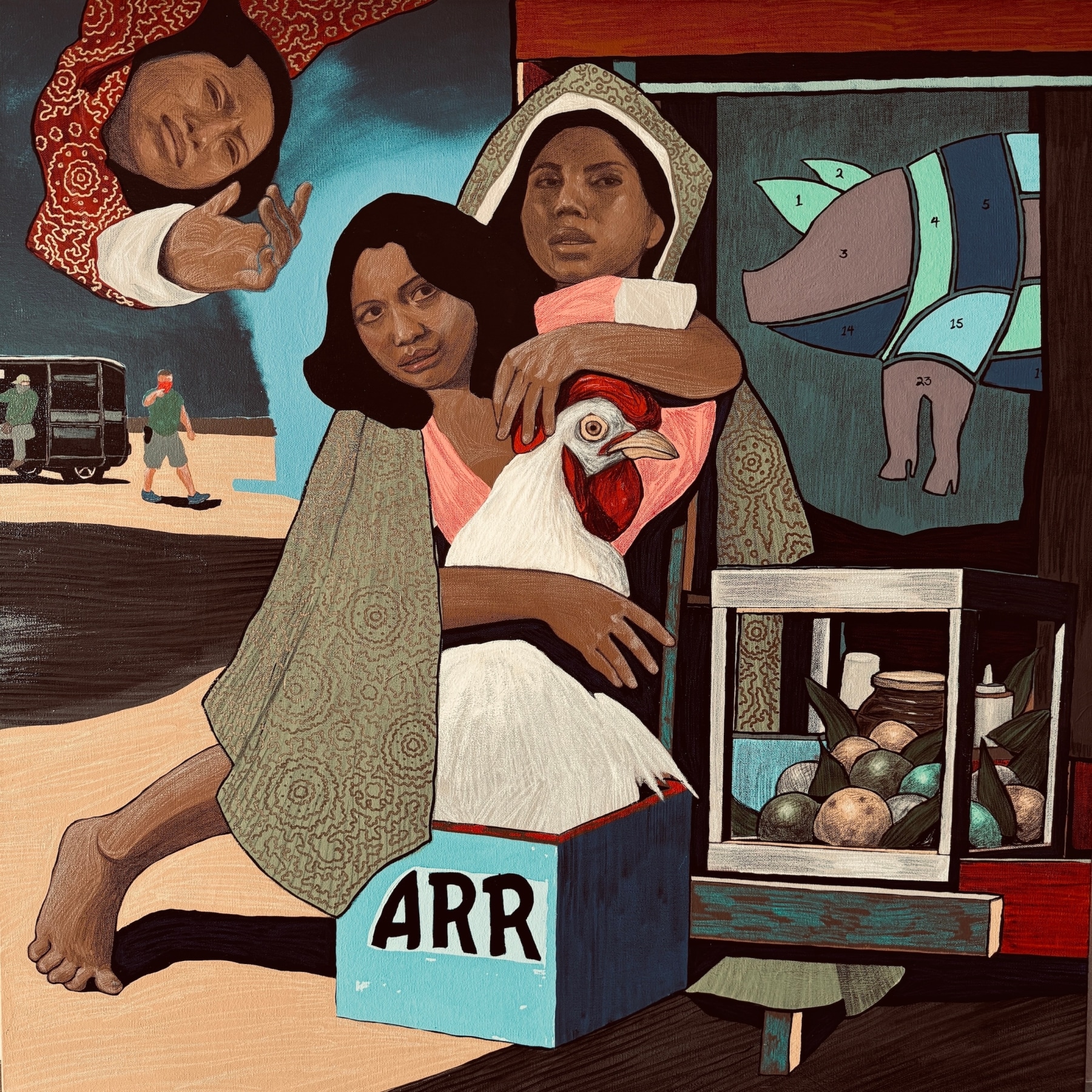 Hugo Crosthwaite Virgenes del Socorro (Virgins of Succor), 2025