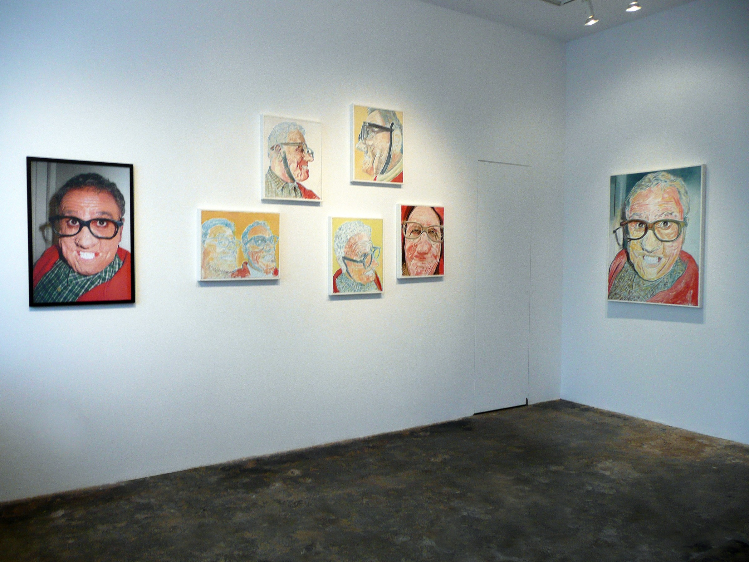 Installation View of Brian Dick: Me Me Me