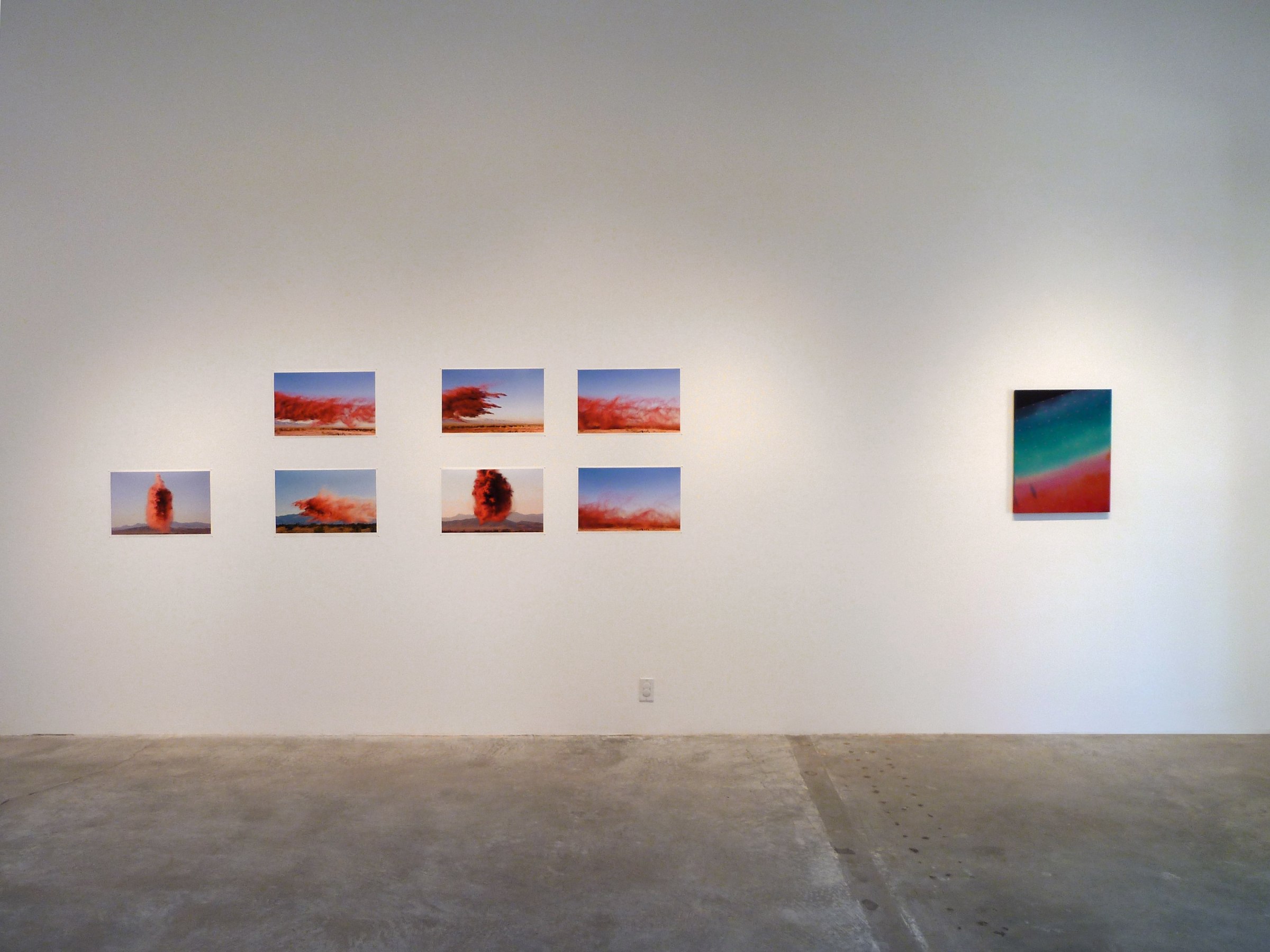 Installation View of The Crash of Ruin Fitfully Resounds