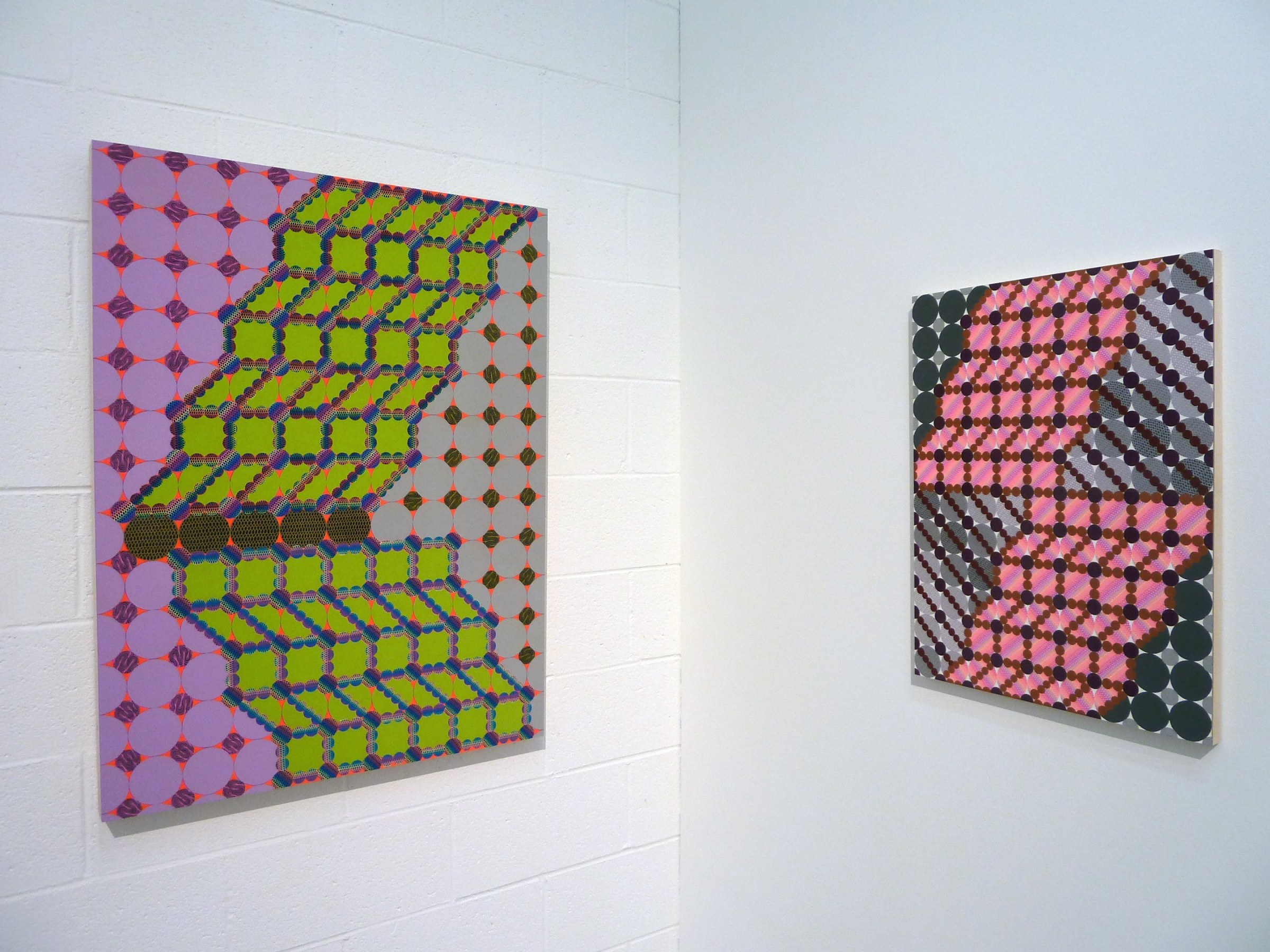 Installation View of Geoffrey Todd Smith: Secret Lives of Rainbows
