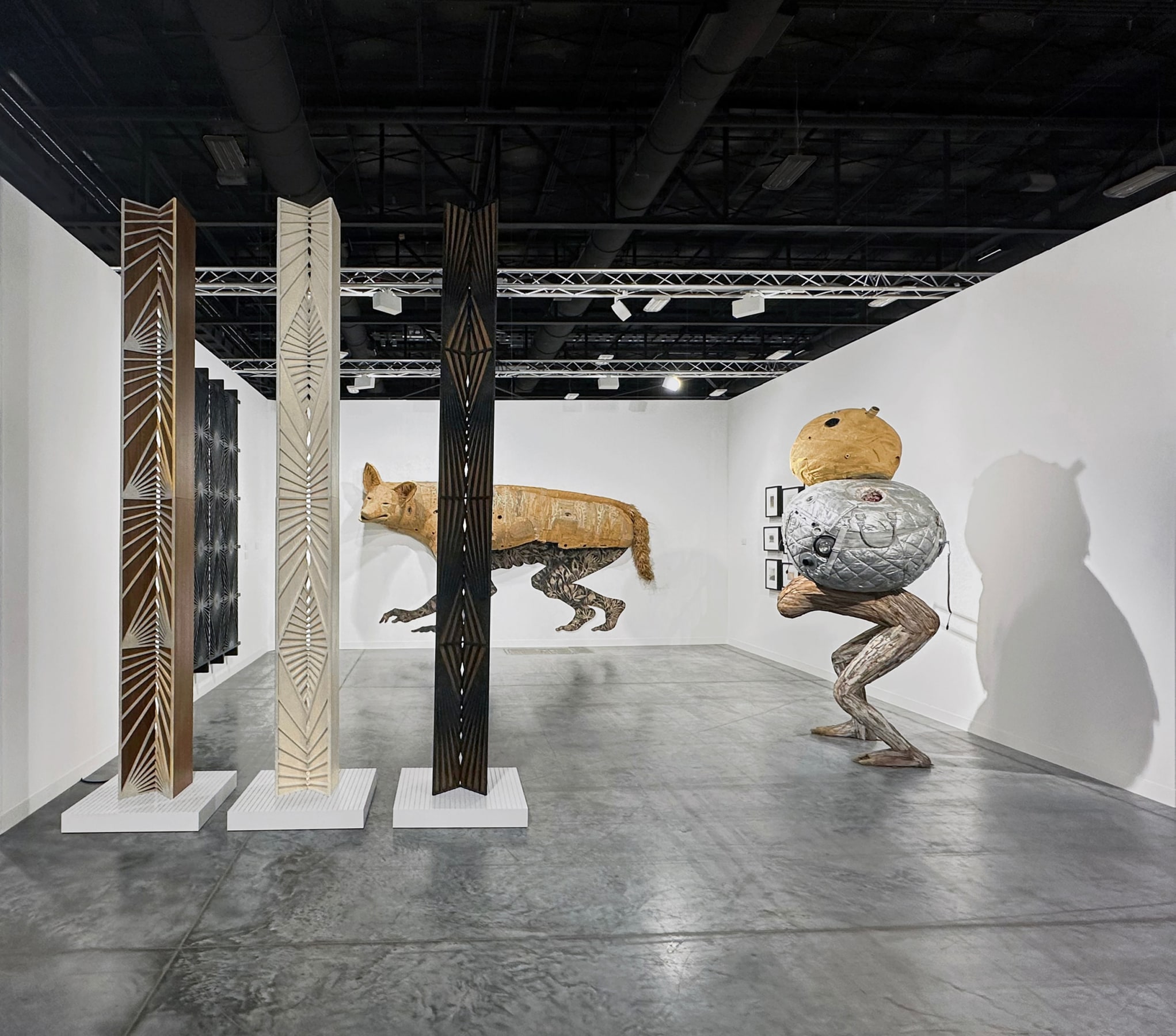 Installation view of Art Basel Miami Beach, Nova Sector, N19, on view from&nbsp;December 8-10, 2023