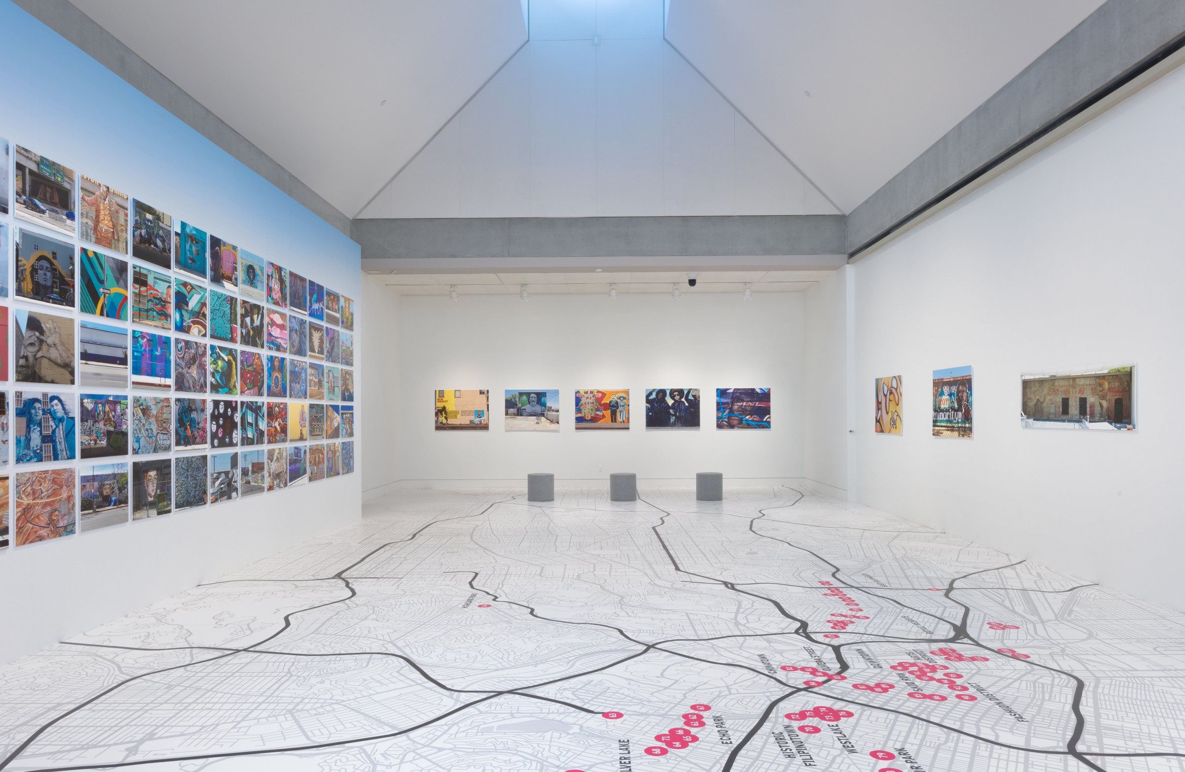 Installation View of Ken Gonzales-Day: Surface Tension