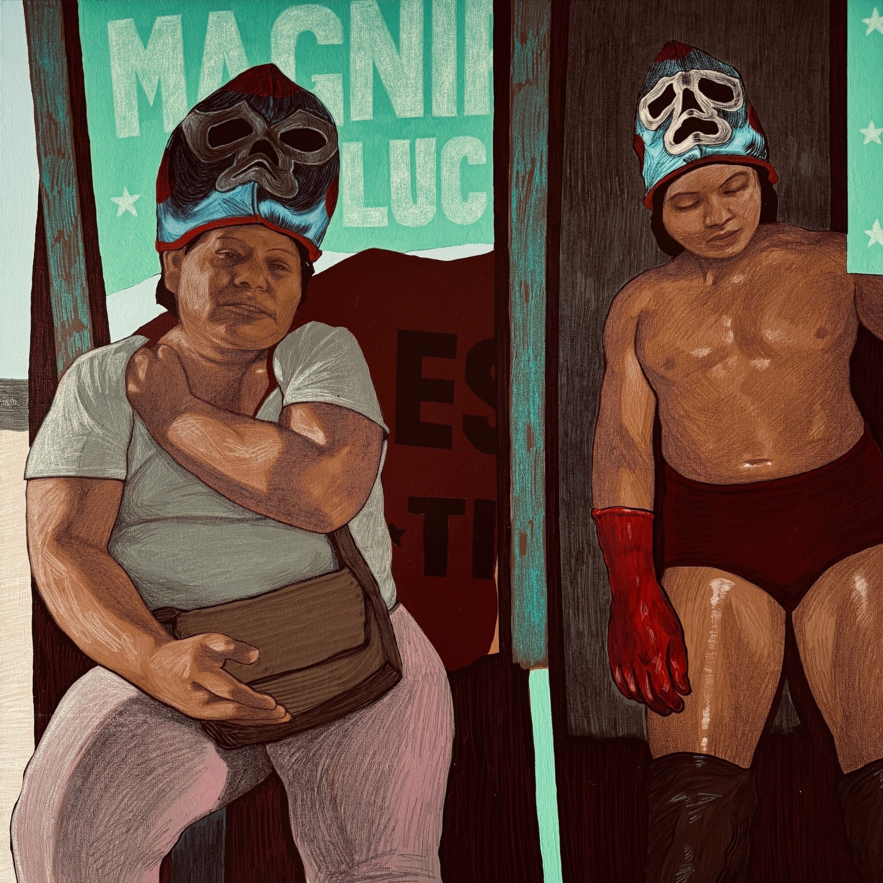 Hugo Crosthwaite Luchadora (Fighter), 2025