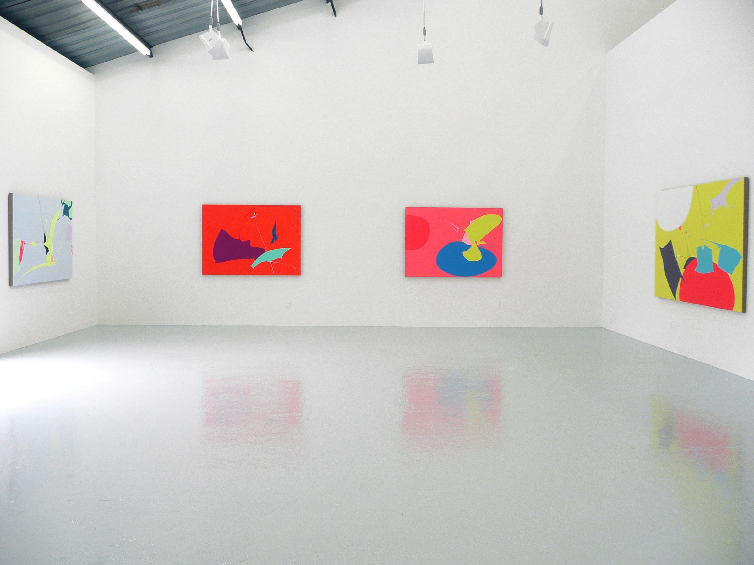 Installation View of Heather Gwen Martin: Recreational Systems