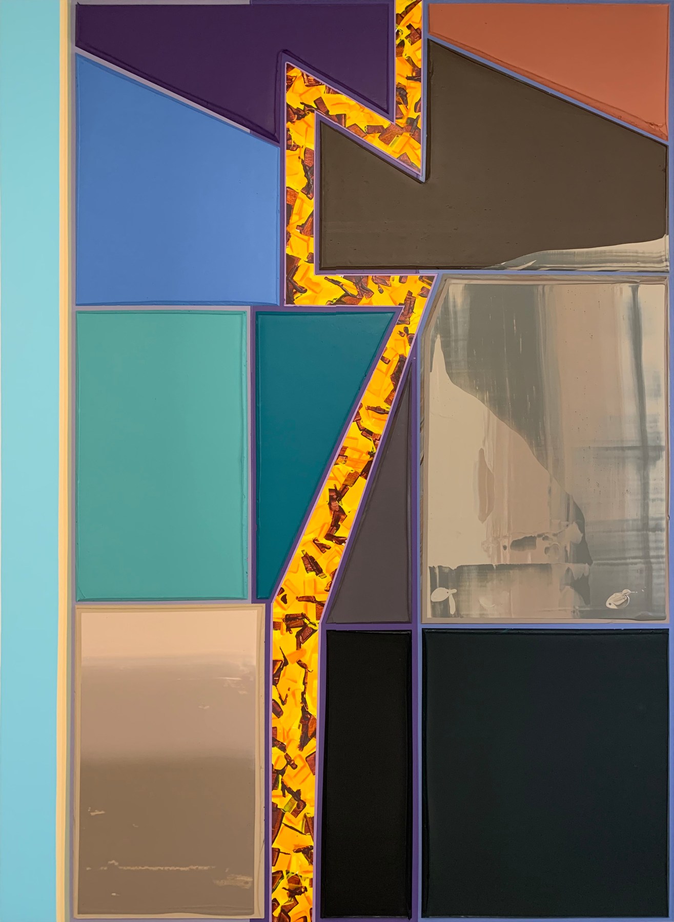 Britton Tolliver, &quot;Earthquake Makeup II,&quot; 2019