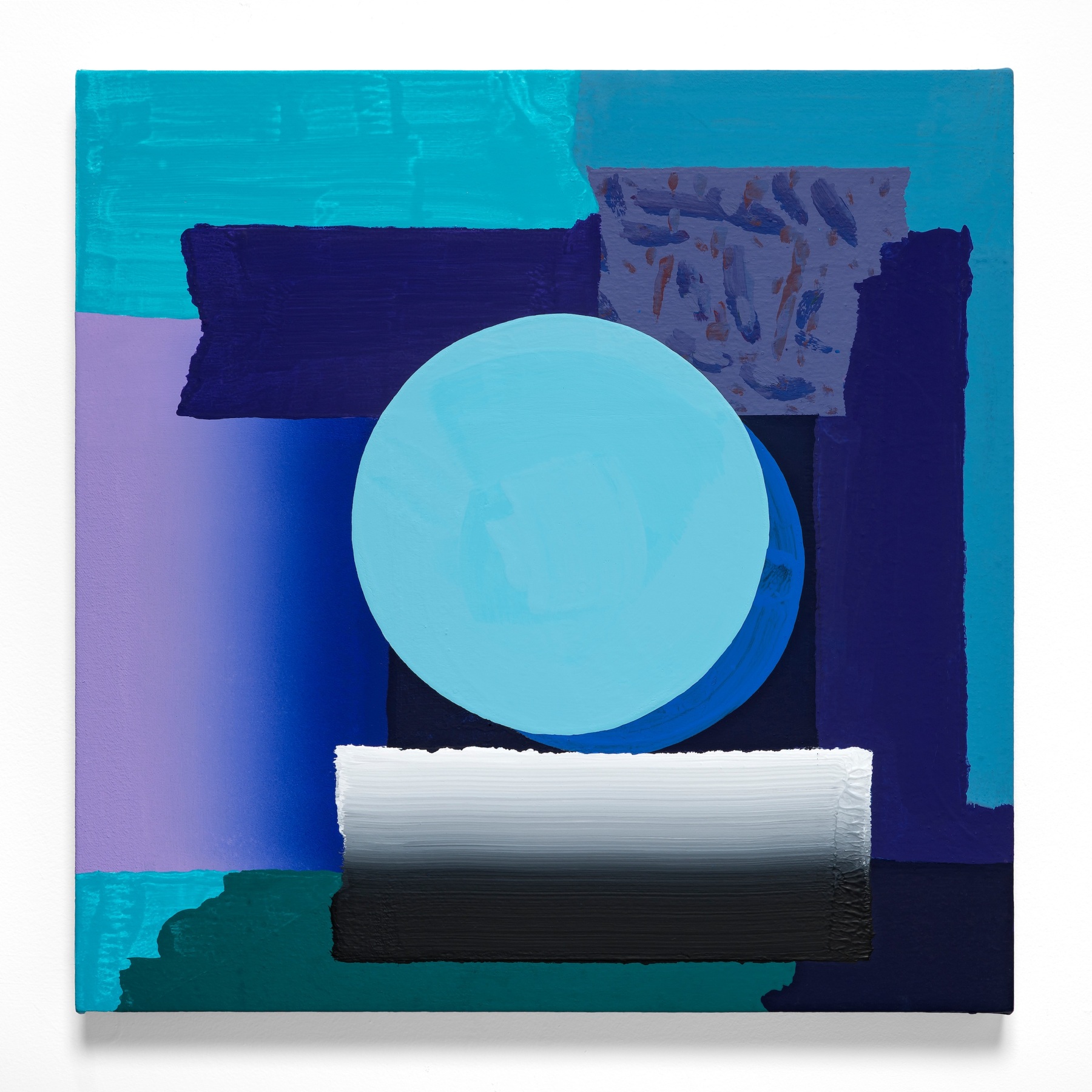 Michael Kindred Knight, Virden, 2022, Acrylic on canvas, 18 x 18 in.