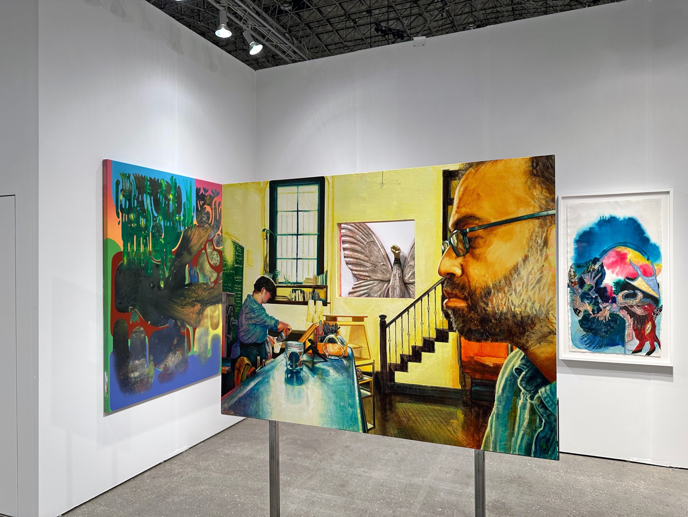 Installation view of Luis De Jesus Los Angeles at EXPO Chicago 2023