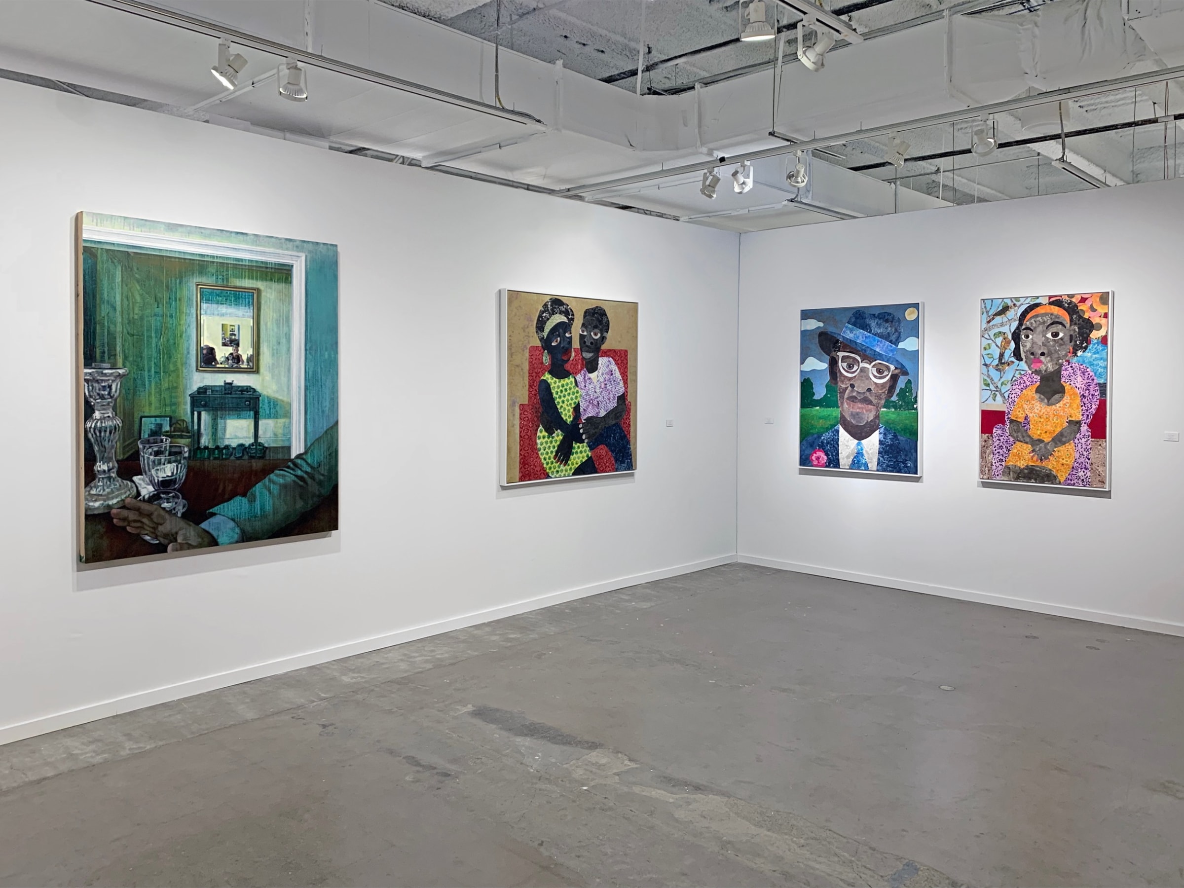 Installation view 1 of Luis De Jesus Los Angeles at Dallas Art Fair 2022