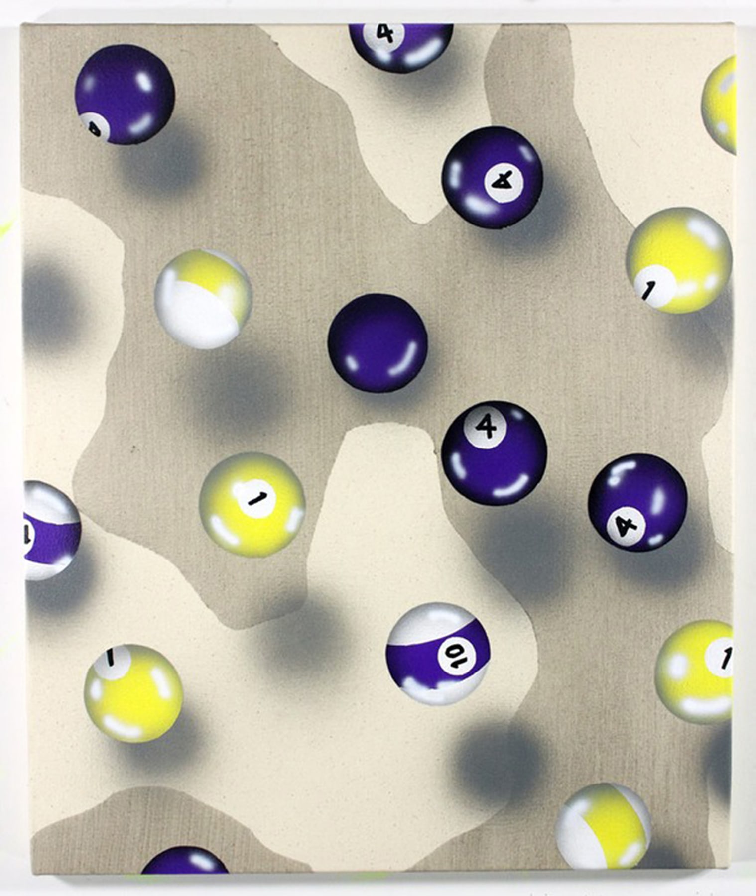 Josh Reames Complimentary Game, 2014 Acrylic on Canvas  ​24 x 20 in.