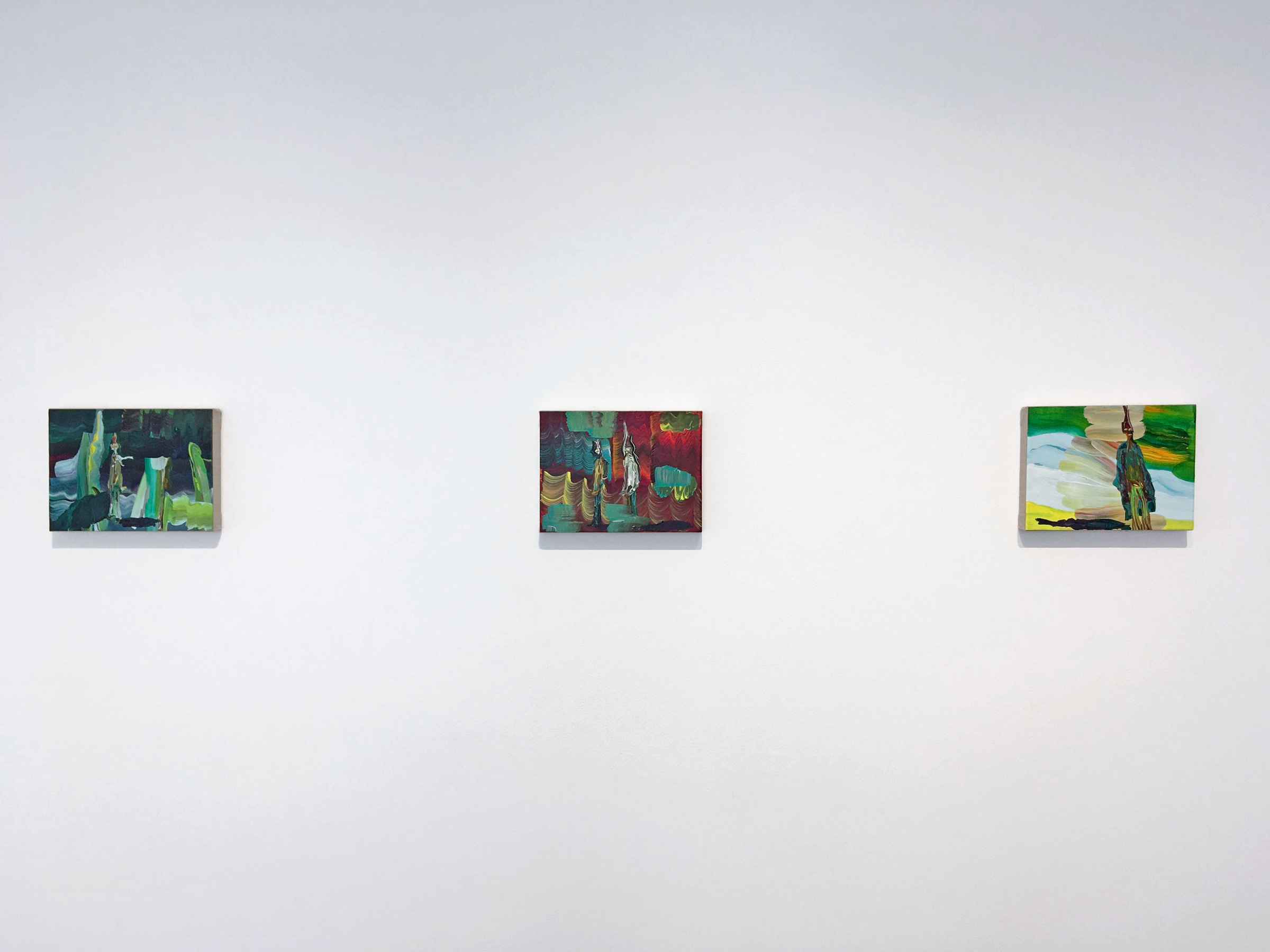 Installation view of Edie Beaucage: Sequencer-Spectrum-Reverb