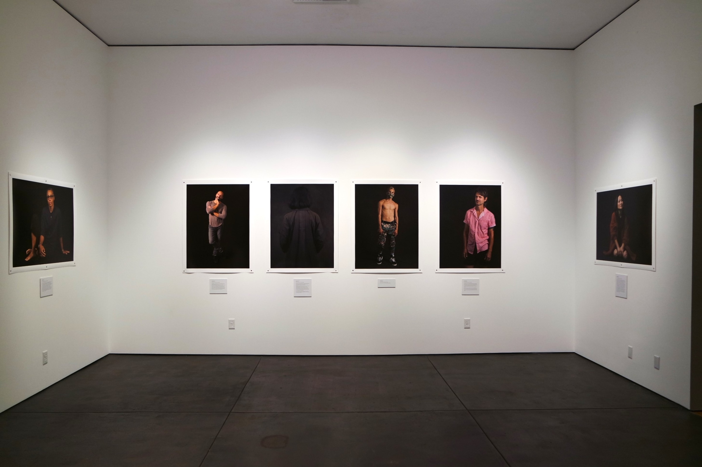 Installation view of&nbsp;Face to Face: Ken Gonzales-Day, at the Claremont Lewis Museum of Art, on view from&nbsp;October 6, 2023 &ndash; January 21, 2024